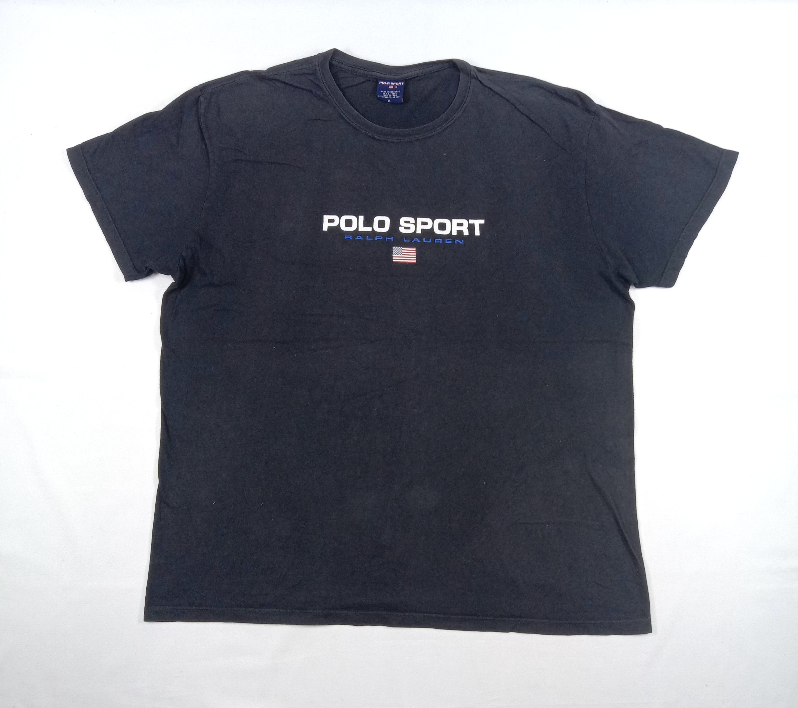 Polo Ralph Lauren Vintage Polo Sport Ralph Lauren American Flag T Shirt Size US XL / EU 56 / 4 - 1 Thumbnail