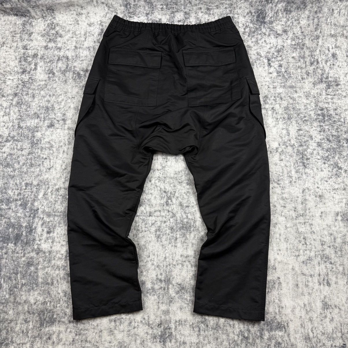 Rick Owens Rick Owens FW/23 Luxor Cargo Nylon ‘Black’ Pants Size US 34 / EU 50 - 3 Thumbnail