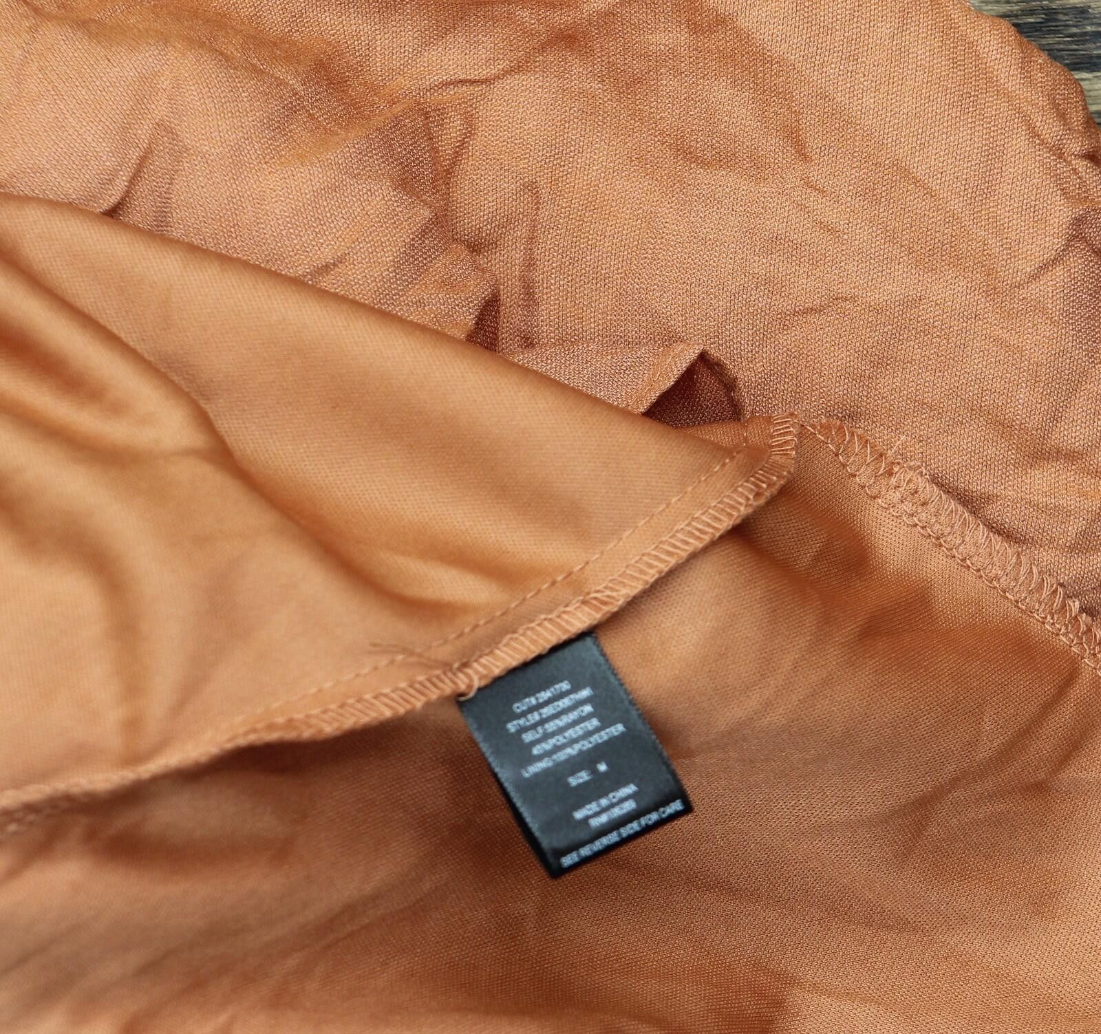 Other Trixxi Juniors Faux-wrap Dress 26ed087hwi Burnt Orange M Size M / US 6-8 / IT 42-44 - 5 Thumbnail