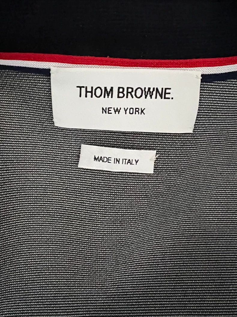 Thom Browne Thom Browne Size 3Sea Blue 4-Bar Knit Cardigan 2501-Nextarr Size US L / EU 52-54 / 3 - 7 Thumbnail