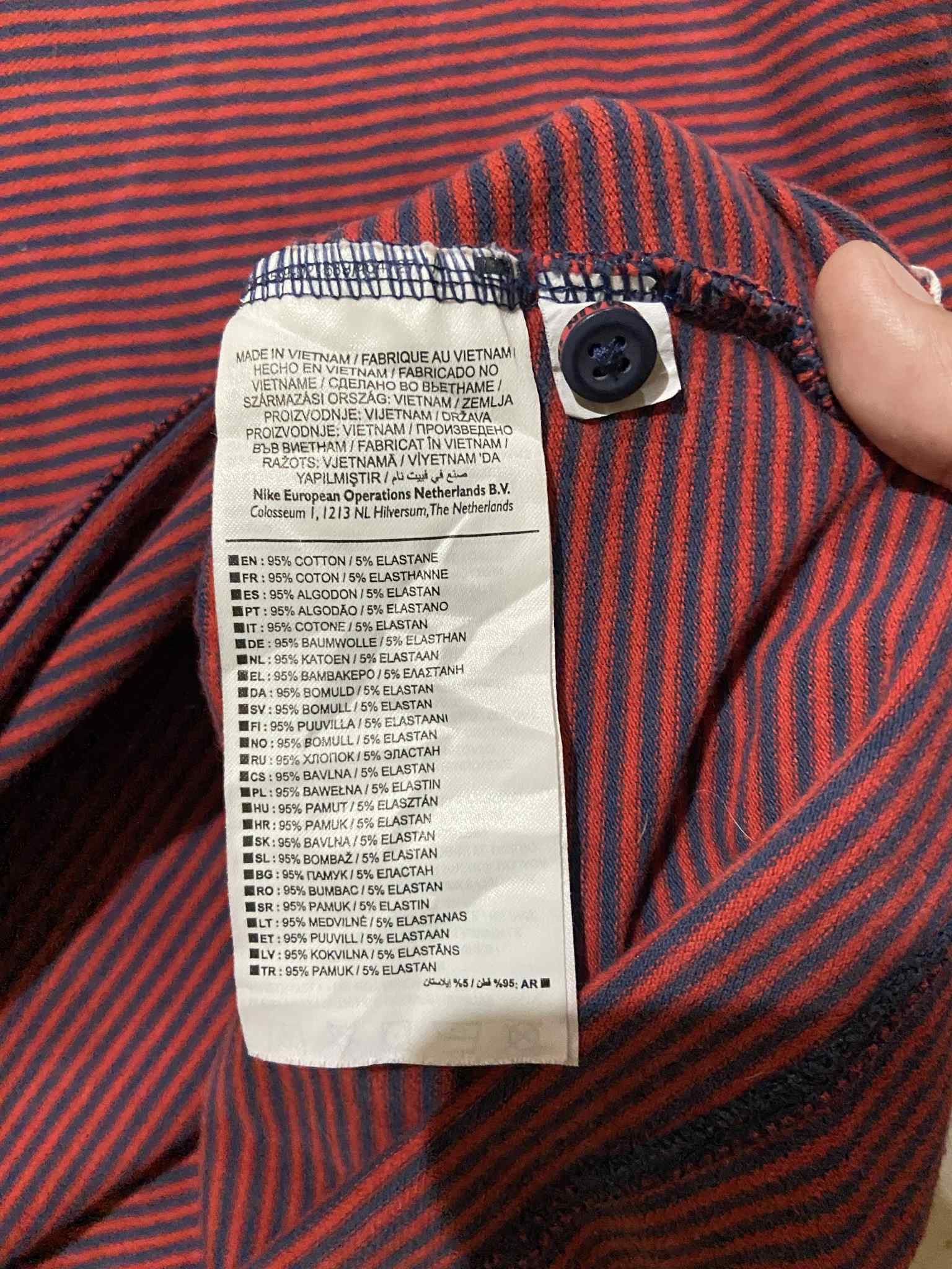 Nike Paris Saint-Germain Football Shirt Polo Training 2017/2018 Size US M / EU 48-50 / 2 - 4 Thumbnail