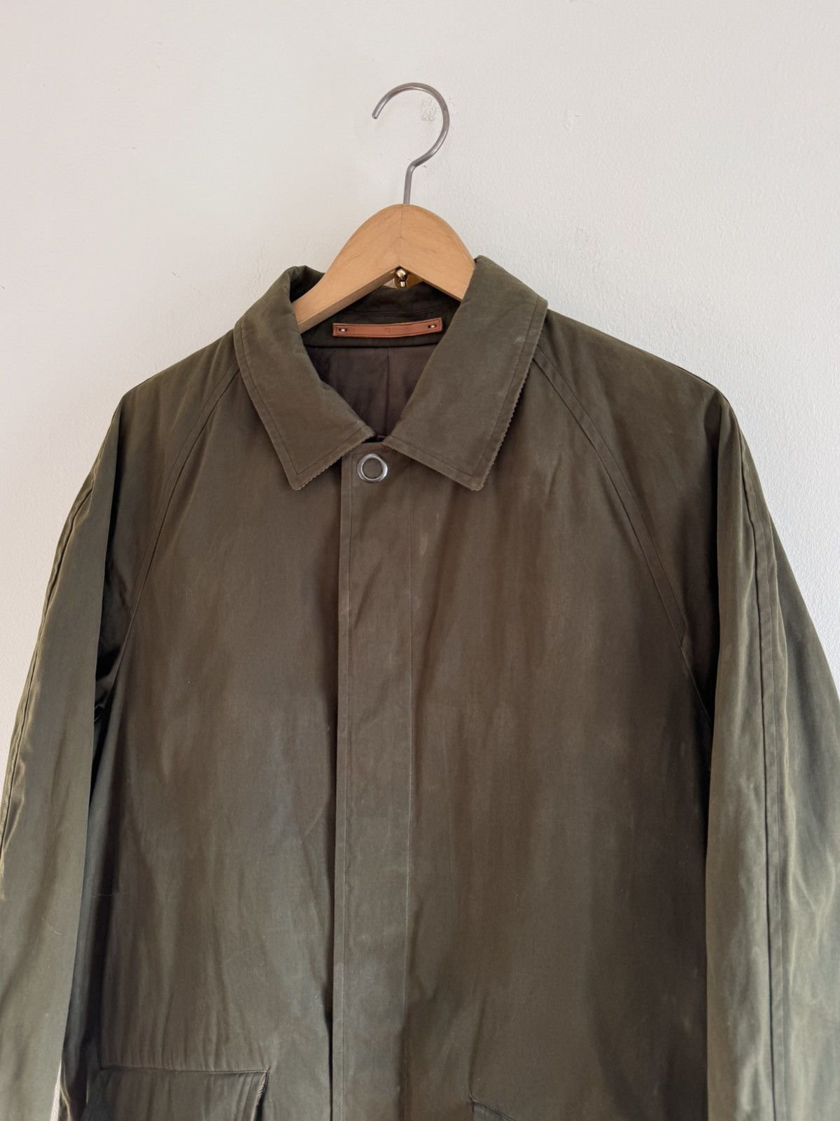 SCYE Scye Masterpiece and Co Waxed Cotton Coat Made in Japan M Size US M / EU 48-50 / 2 - 2 Thumbnail