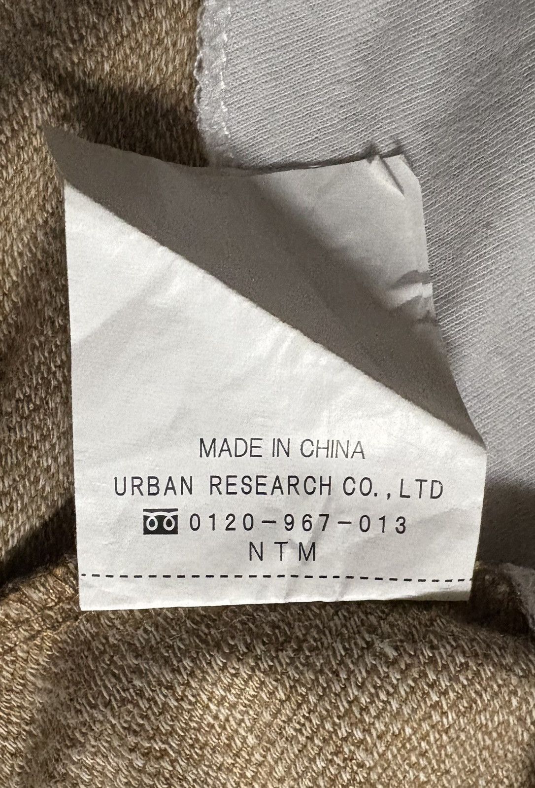 Japanese Brand Japanese Brand URBAN RESEARCH Double Layer Style Tee Size US L / EU 52-54 / 3 - 6 Thumbnail