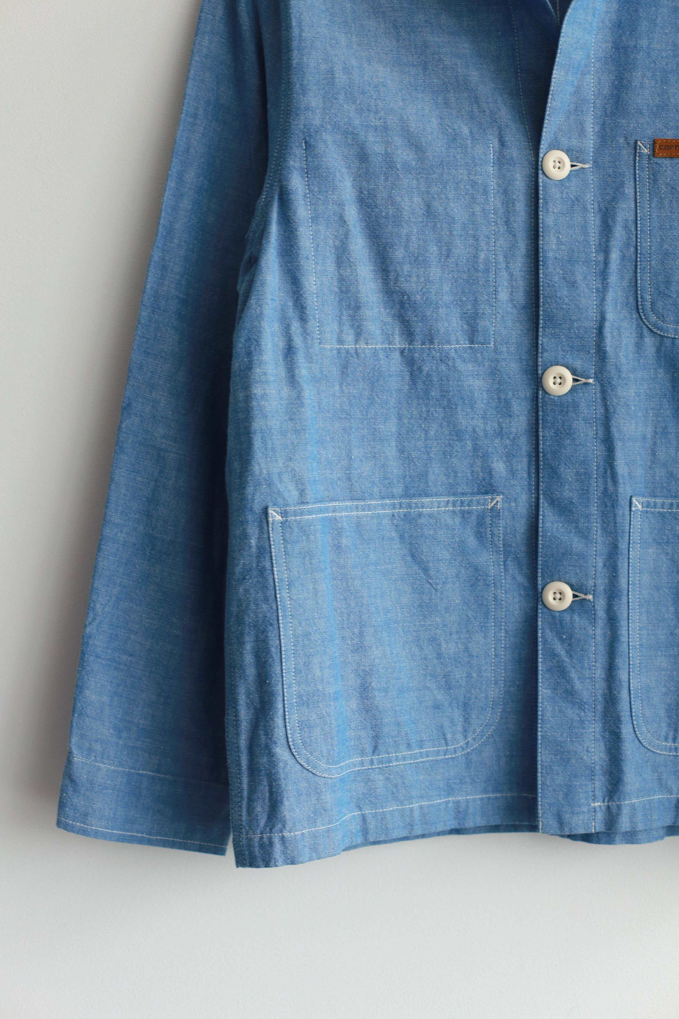 Carhartt Carhartt WIP Mens Cotton Blue Rigid Flynn Jacket Size US M / EU 48-50 / 2 - 6 Thumbnail