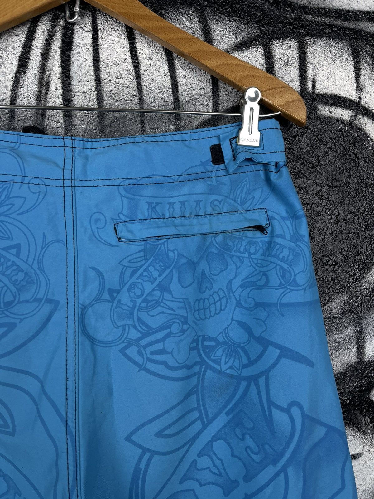 Ed Hardy × Vintage Ed Hardy Skull Logo Shorts Men’s Size L Size US 33 - 7 Thumbnail