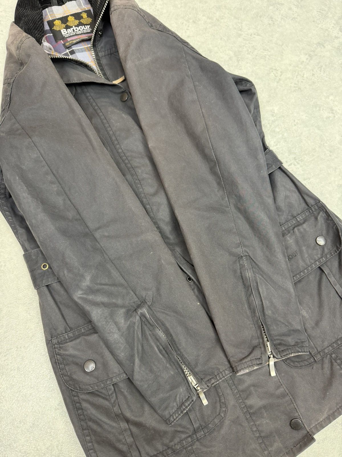 Barbour Barbour Utility Max Wax Jacket Women’s Size 10 Size M / US 6-8 / IT 42-44 - 18 Thumbnail