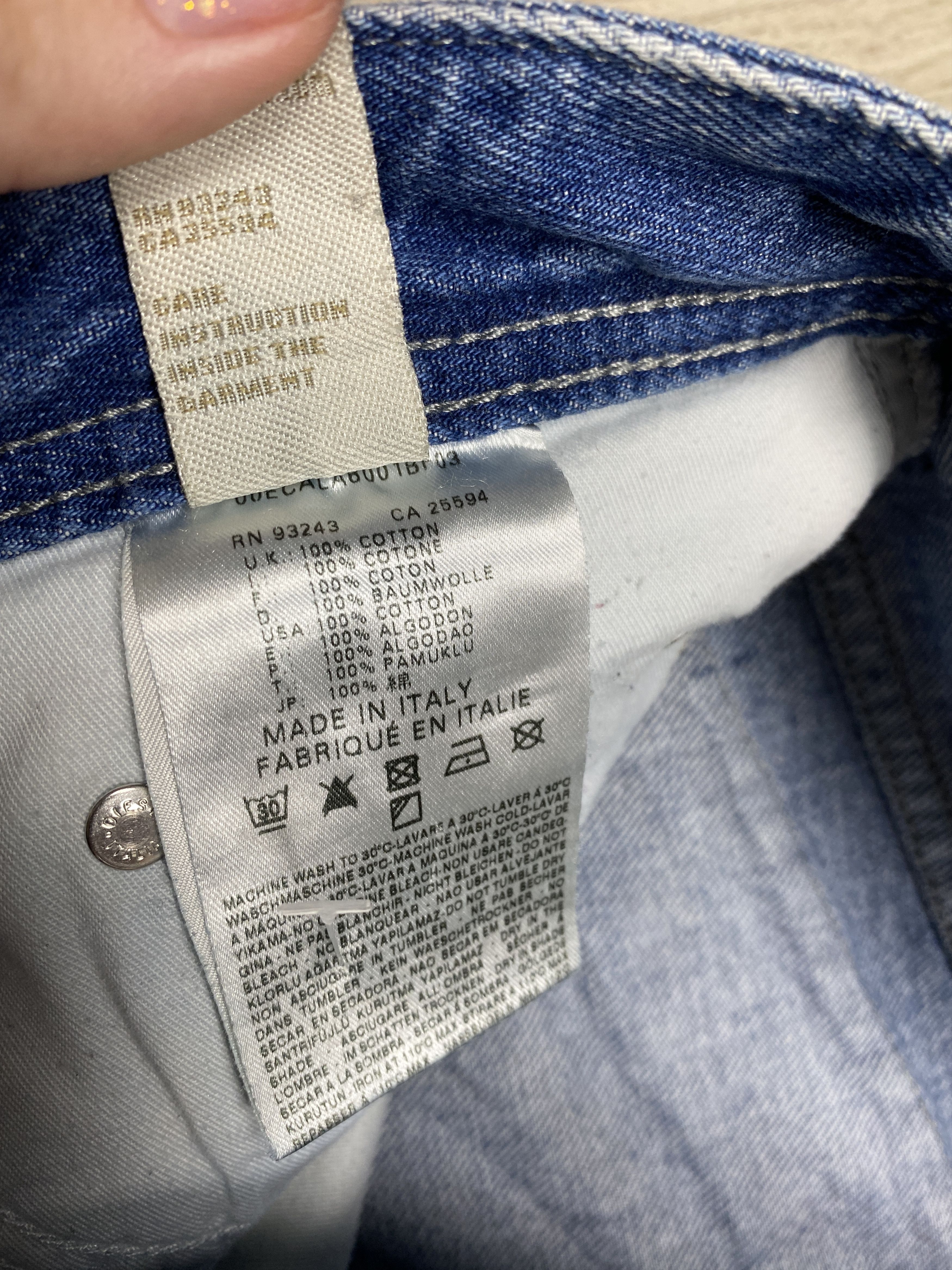 Diesel Diesel Riang Vintage Mens Denim Pants Jeans Size US 30 / EU 46 - 6 Thumbnail