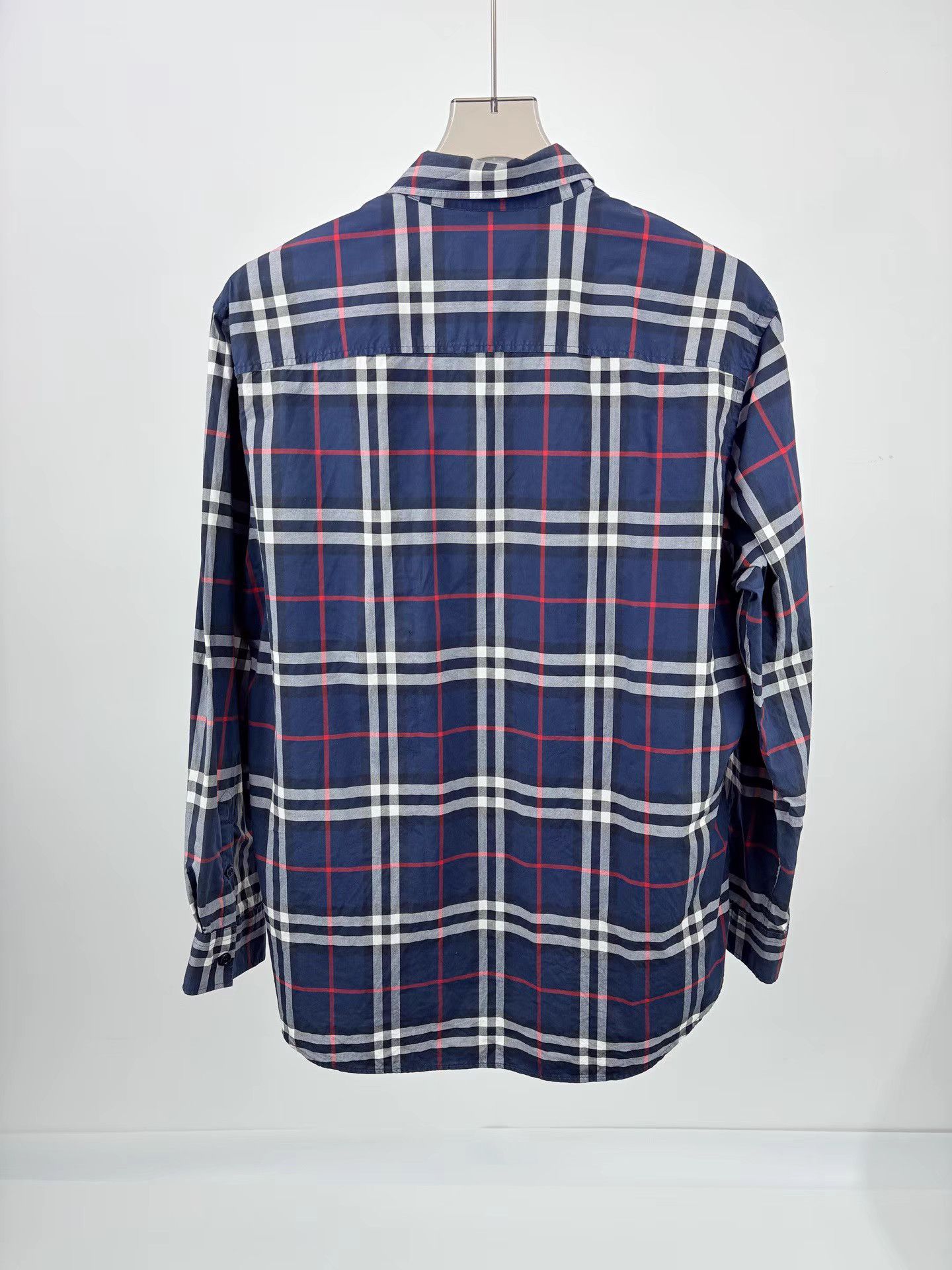 Burberry BURBERRY Check Long Sleeve Shirt K1 Size US L / EU 52-54 / 3 - 2 Thumbnail
