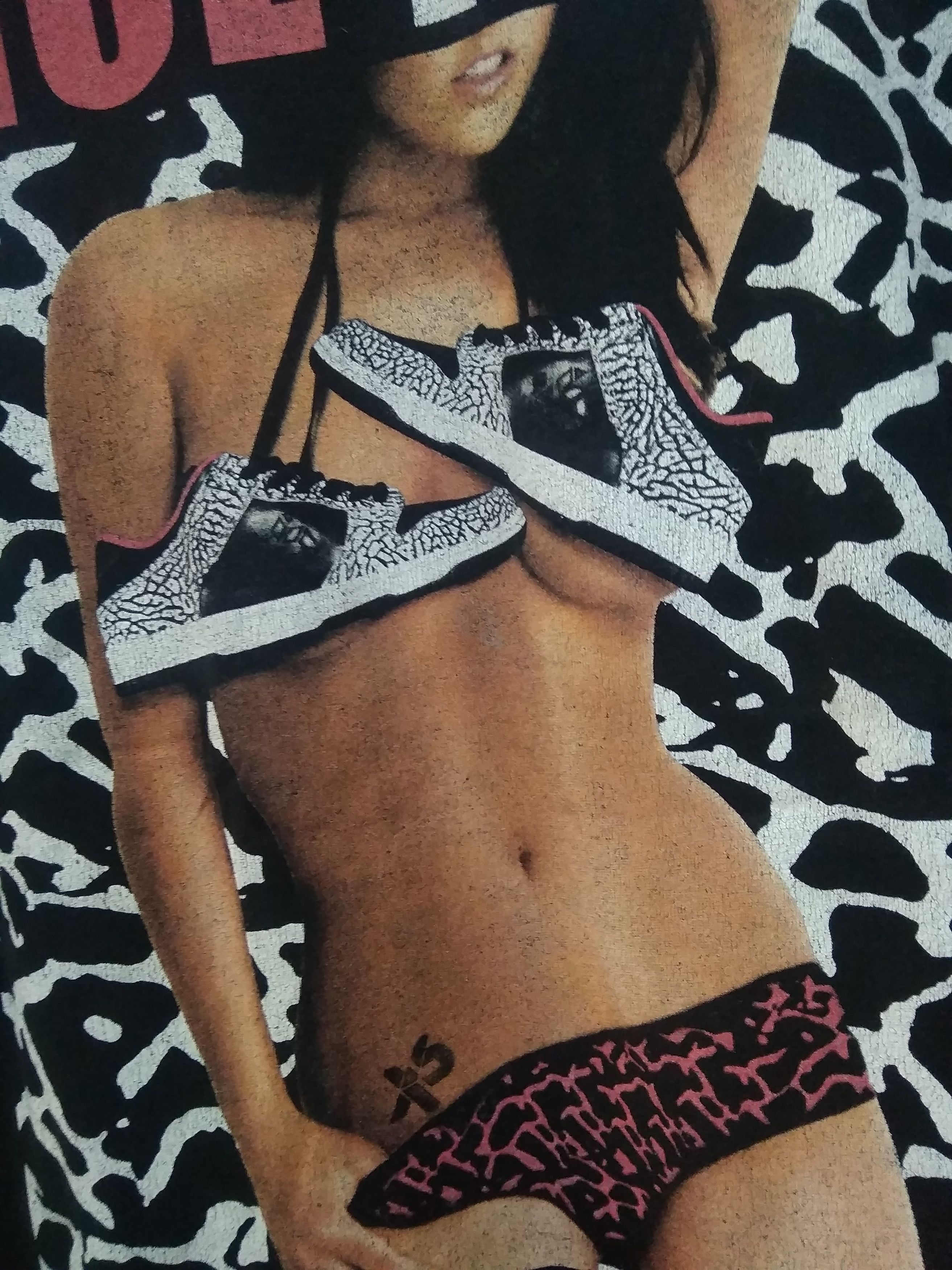 Hysteric Glamour vintage Exact Science Kiks Tyo Nike AJ1 parody t shirt Size US M / EU 48-50 / 2 - 7 Thumbnail