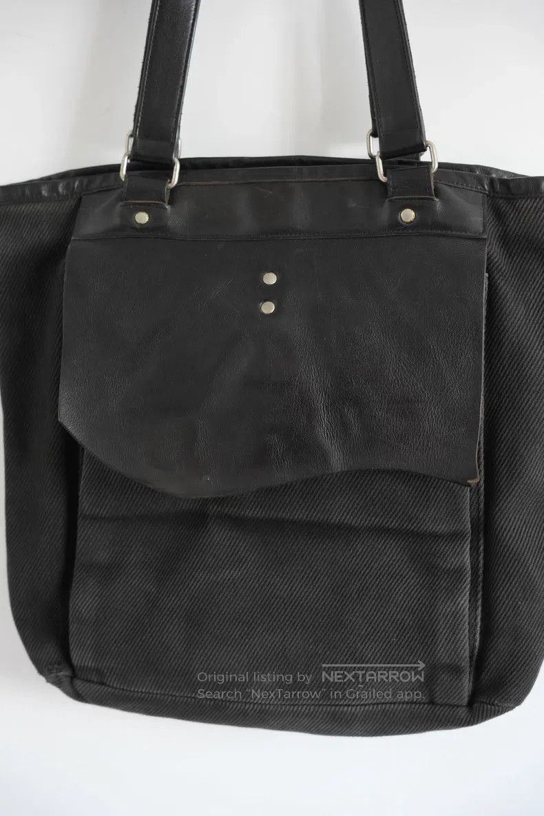 Yohji Yamamoto Yohji Yamamoto Cowhide Patchwork Tote Bag Size ONE SIZE - 3 Thumbnail
