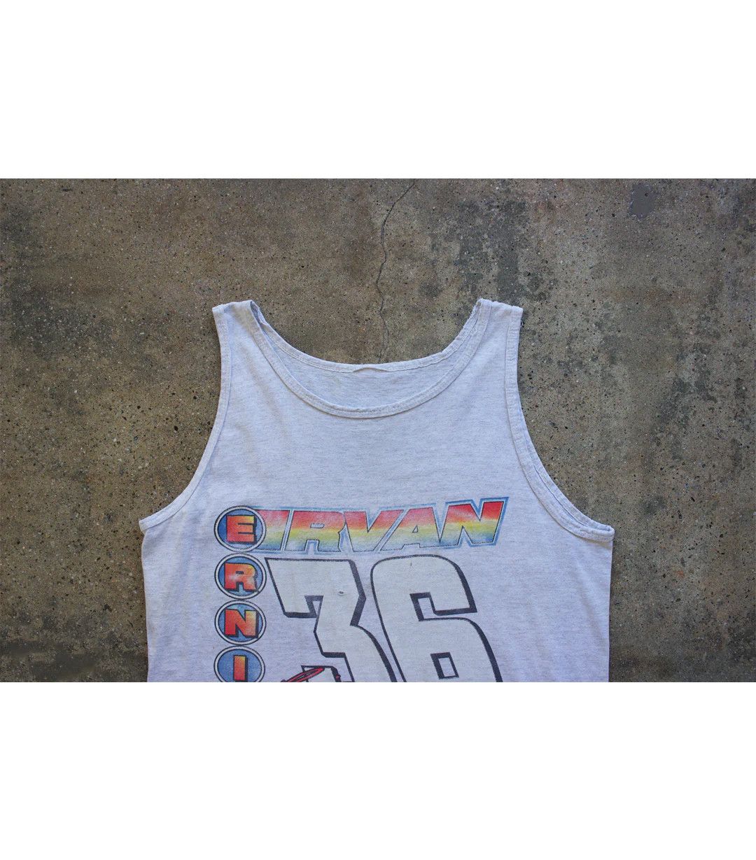 Vintage 1998 Vintage Ernie Irvan - 36 Tank Top Size US XL / EU 56 / 4 - 3 Thumbnail