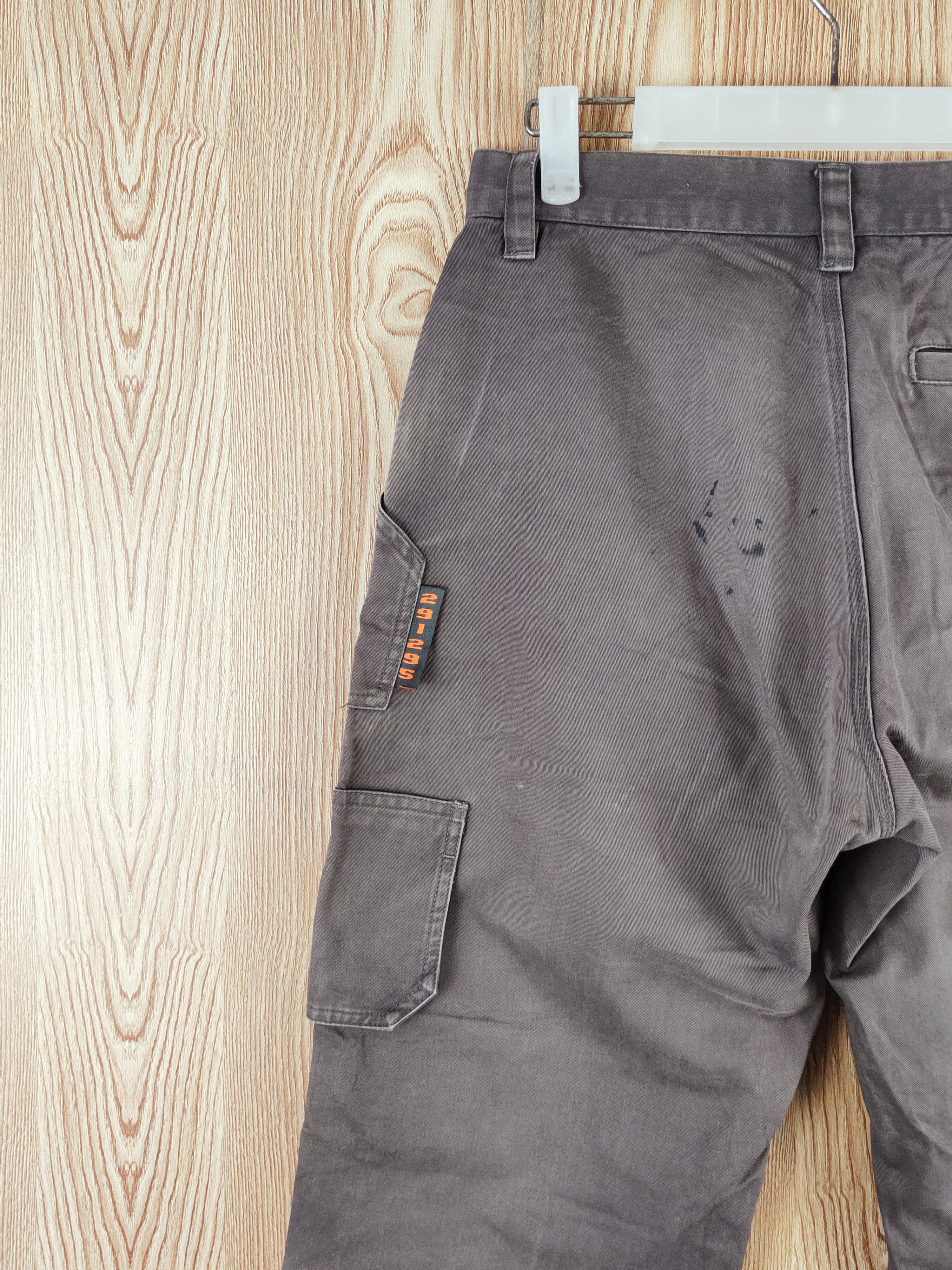 291295=Homme 291295 Homme Brown Faded Multipocket Cargo Pants #W010 Size US 29 - 9 Thumbnail