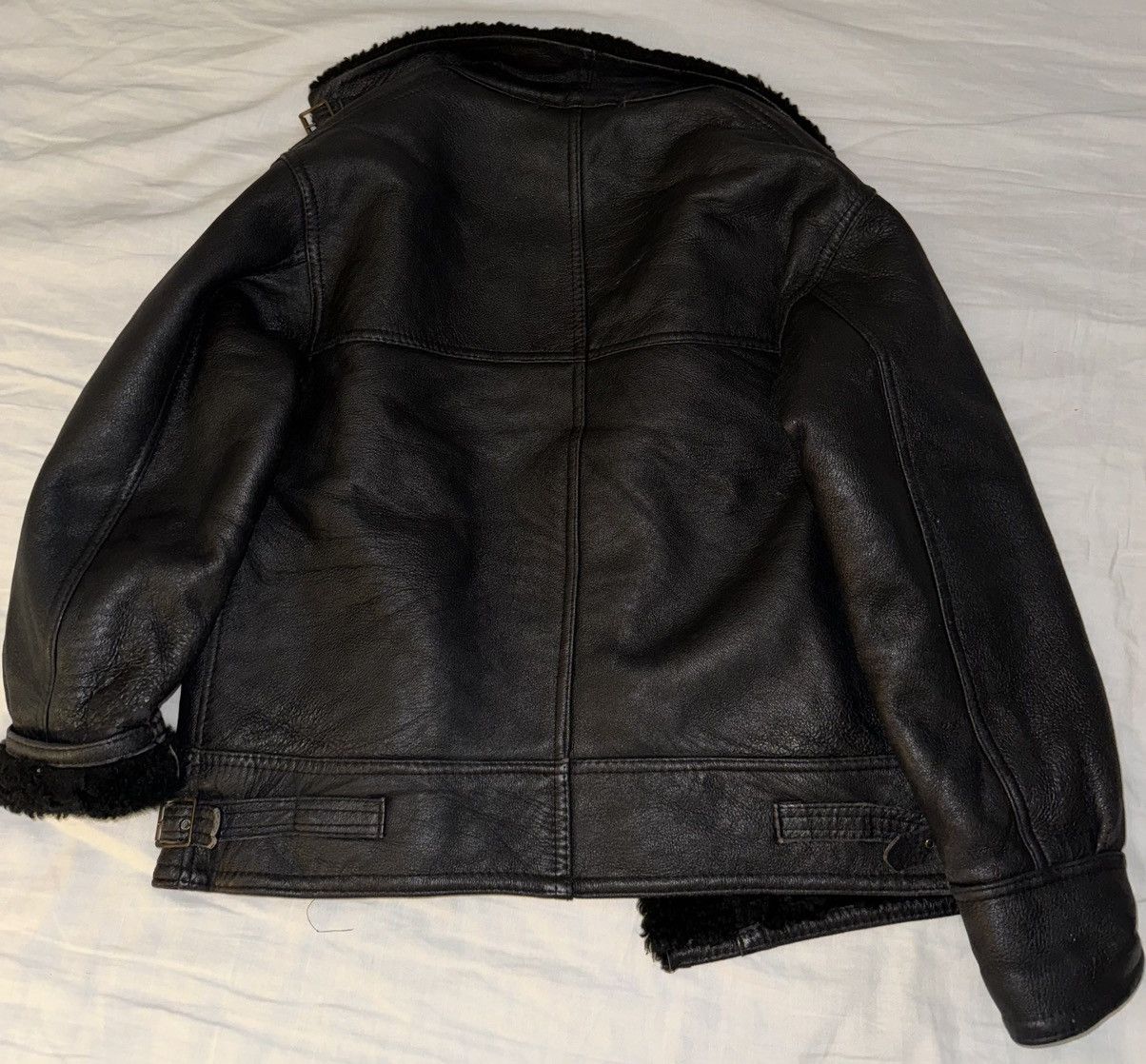 Art Comes First Leather Shearling Coat Size US M / EU 48-50 / 2 - 4 Thumbnail