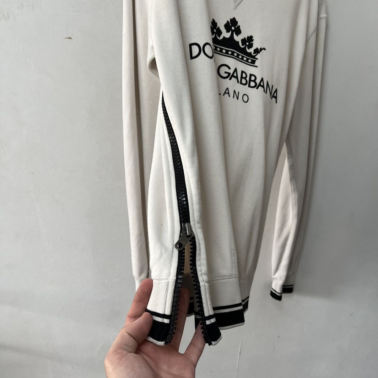 Dolce & Gabbana Rare Dolce & Gabbana sweatshirt big logo Milano Size US M / EU 48-50 / 2 - 11 Thumbnail