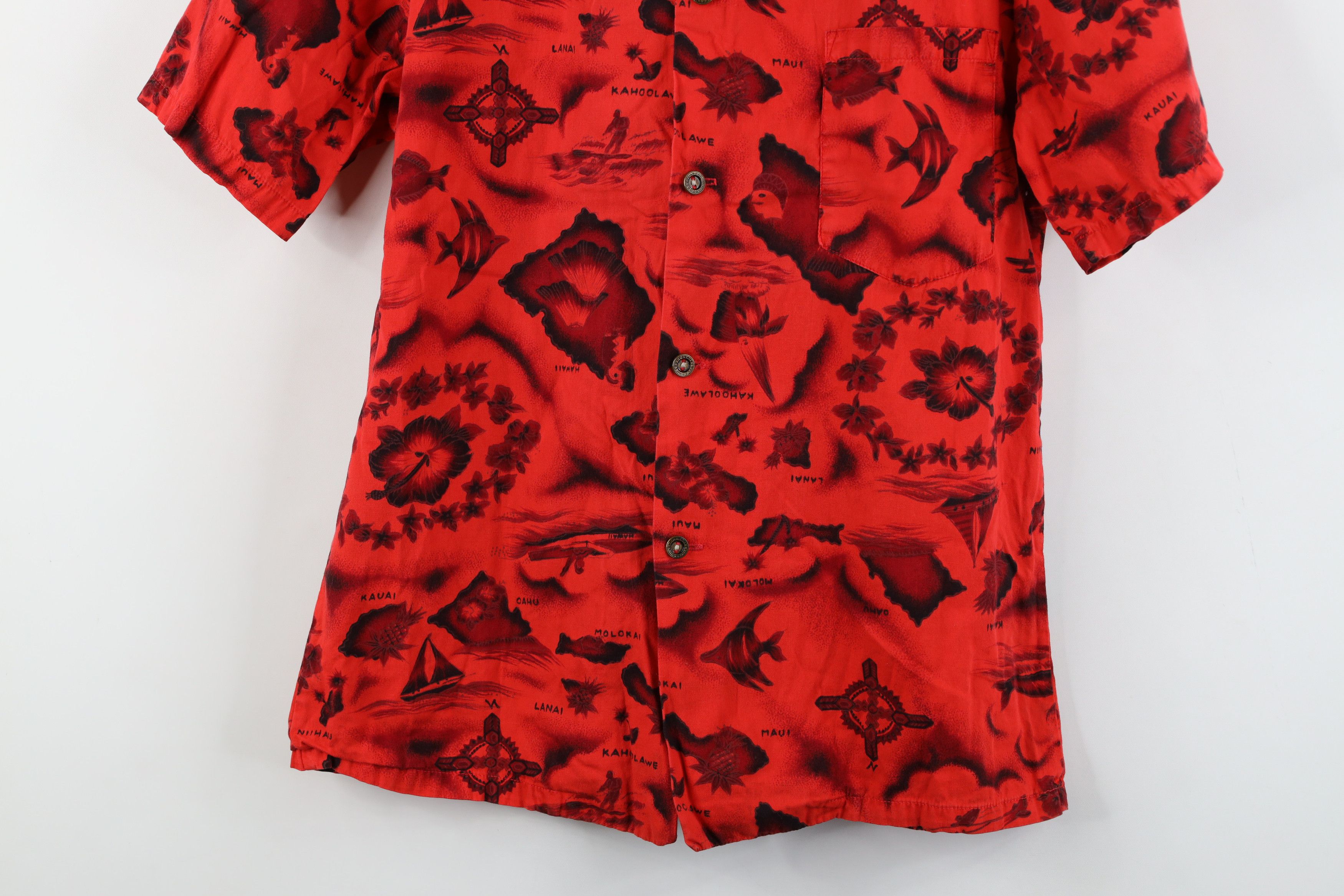 Vintage Vintage 50s 60s Rockabilly Collar Hawaiian Button Shirt USA Size US S / EU 44-46 / 1 - 3 Thumbnail