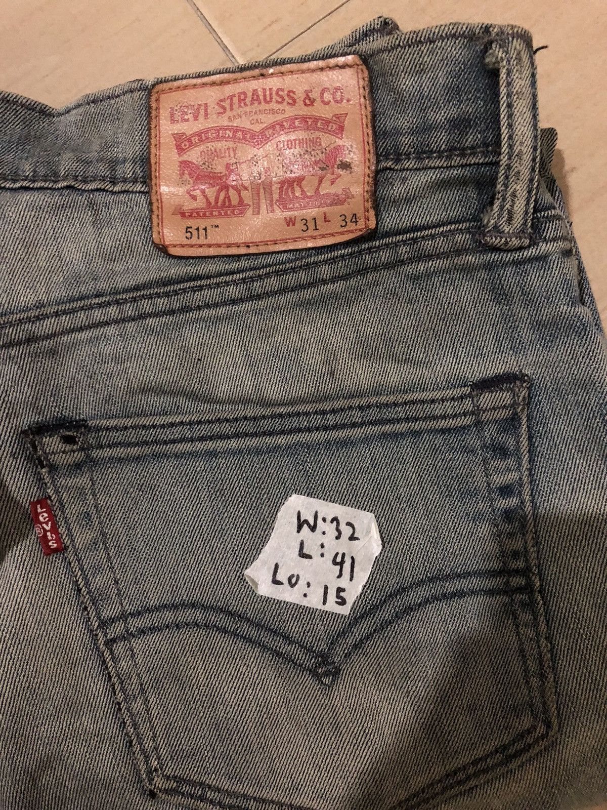 Levi's Levi’s jeans for sale Size US 32 / EU 48 - 3 Thumbnail