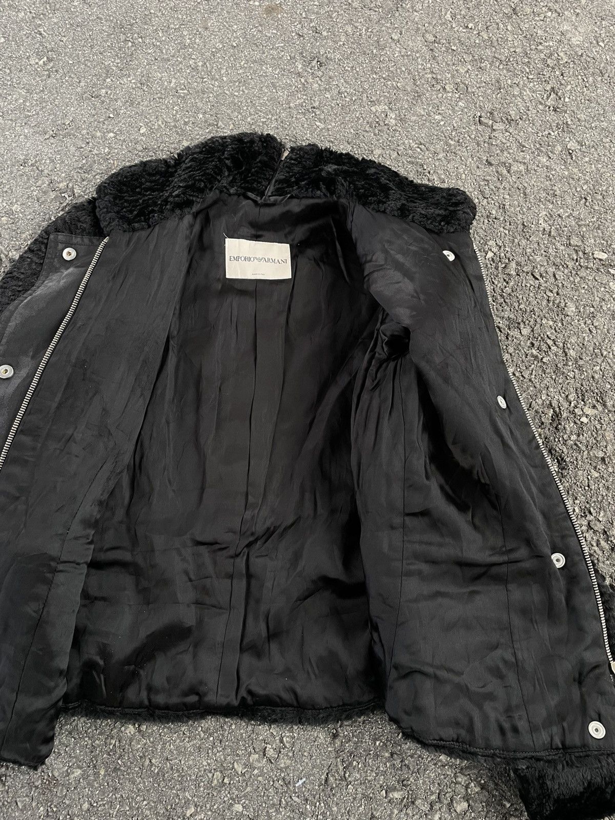 Emporio Armani Emporio Armani | Faux Fur Cropped Jacket Size XS / US 0-2 / IT 36-38 - 5 Thumbnail