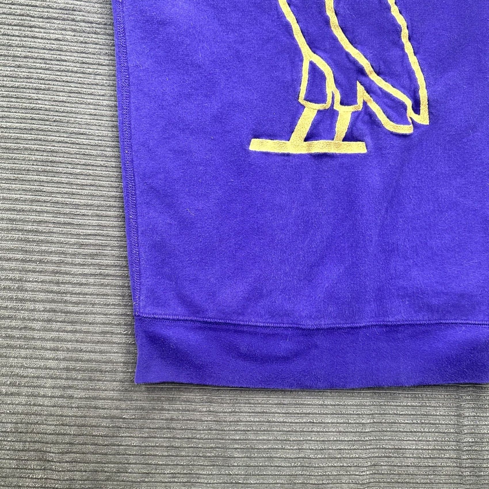 Vintage October's Very Own Sweatshirt Women XS X-Small Purple Cotton Long Sleeve Drake Sweatshirt Purple Logo Crew Neck Pullover Casual Activewear 90s? Size XS / US 0-2 / IT 36-38 - 5 Thumbnail