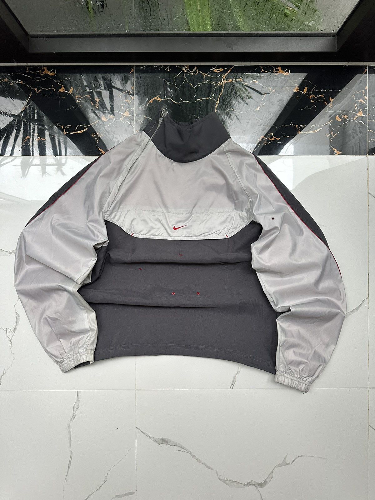 Nike × Vintage 🐭NIKE AIR MAX VINTAGE BASIC LOGO STREETWEAR LIGHT JACKET🐭 Size US S / EU 44-46 / 1 - 2 Thumbnail