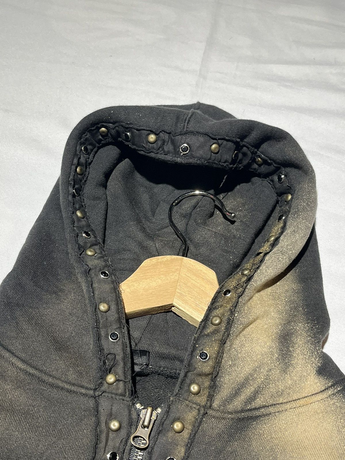 JACKROSE × Japanese Brand Black Rose In Chispa Eleilutrica Distressed Zipper Hoodie Size US S / EU 44-46 / 1 - 7 Thumbnail