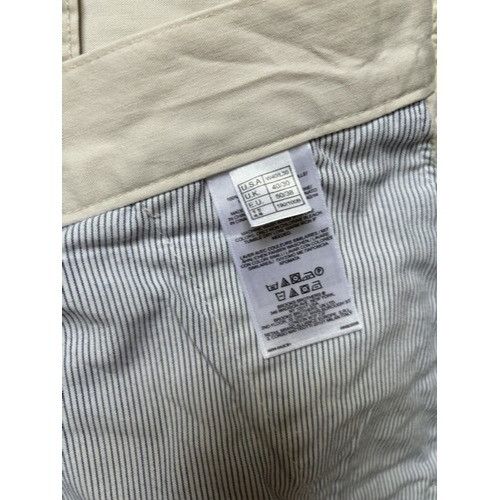 Brooks Brothers SPRING/SUMMER Brooks Brothers 346 Cream White Mens Beige Sol Size US 40 / EU 56 - 4 Thumbnail