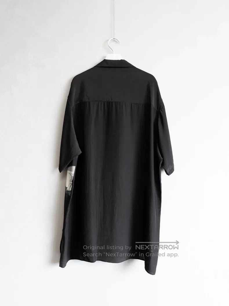 Yohji Yamamoto Yohji Yamamoto 22 SS Old Man Woman Double Shadow Silk Shir Size US M / EU 48-50 / 2 - 2 Thumbnail