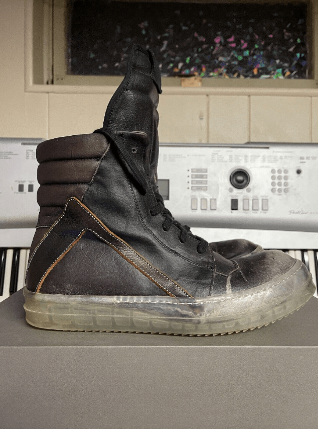 Rick Owens rick owens ss19 geobasket bluejay Size US 9 / EU 42 - 4 Thumbnail
