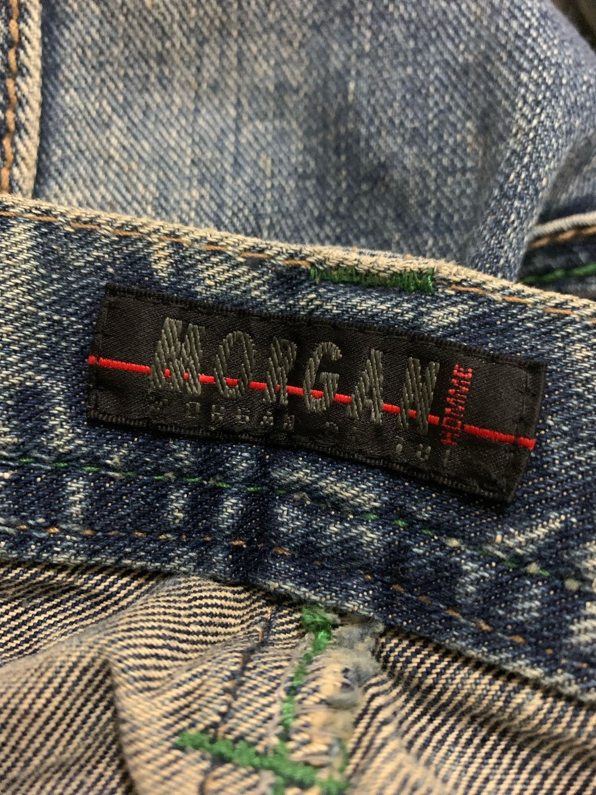14th Addiction × Japanese Brand Morgan Homme Button Jeans Ifsixwasnine Size US 33 - 6 Thumbnail