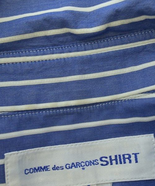 Comme des Garcons SHIRT Shirt Striped Front Patch Short Sleeve Size US M / EU 48-50 / 2 - 6 Thumbnail