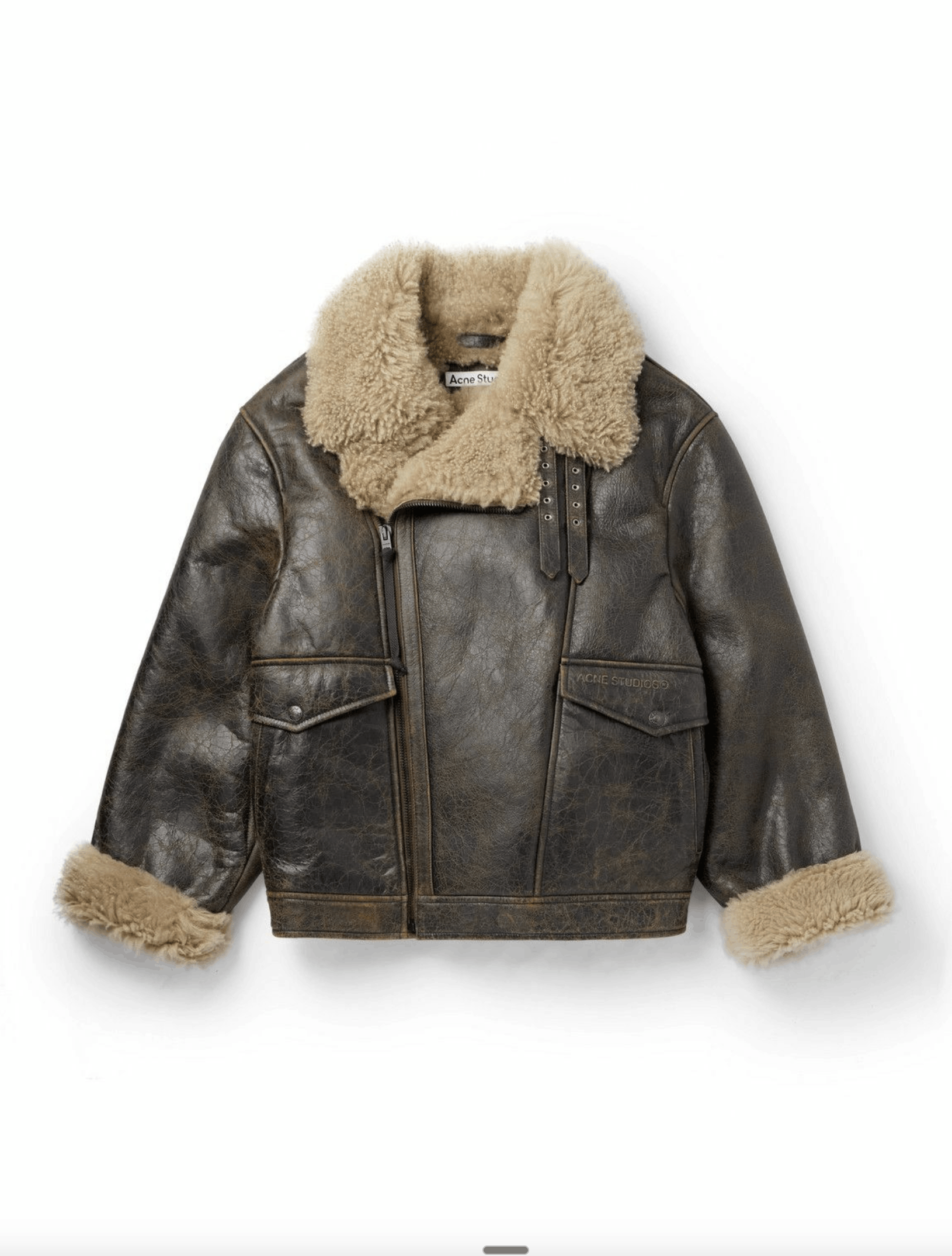 Acne Studios Acne Studios Shearling Aviator Jacket Size US M / EU 48-50 / 2 - 1 Thumbnail