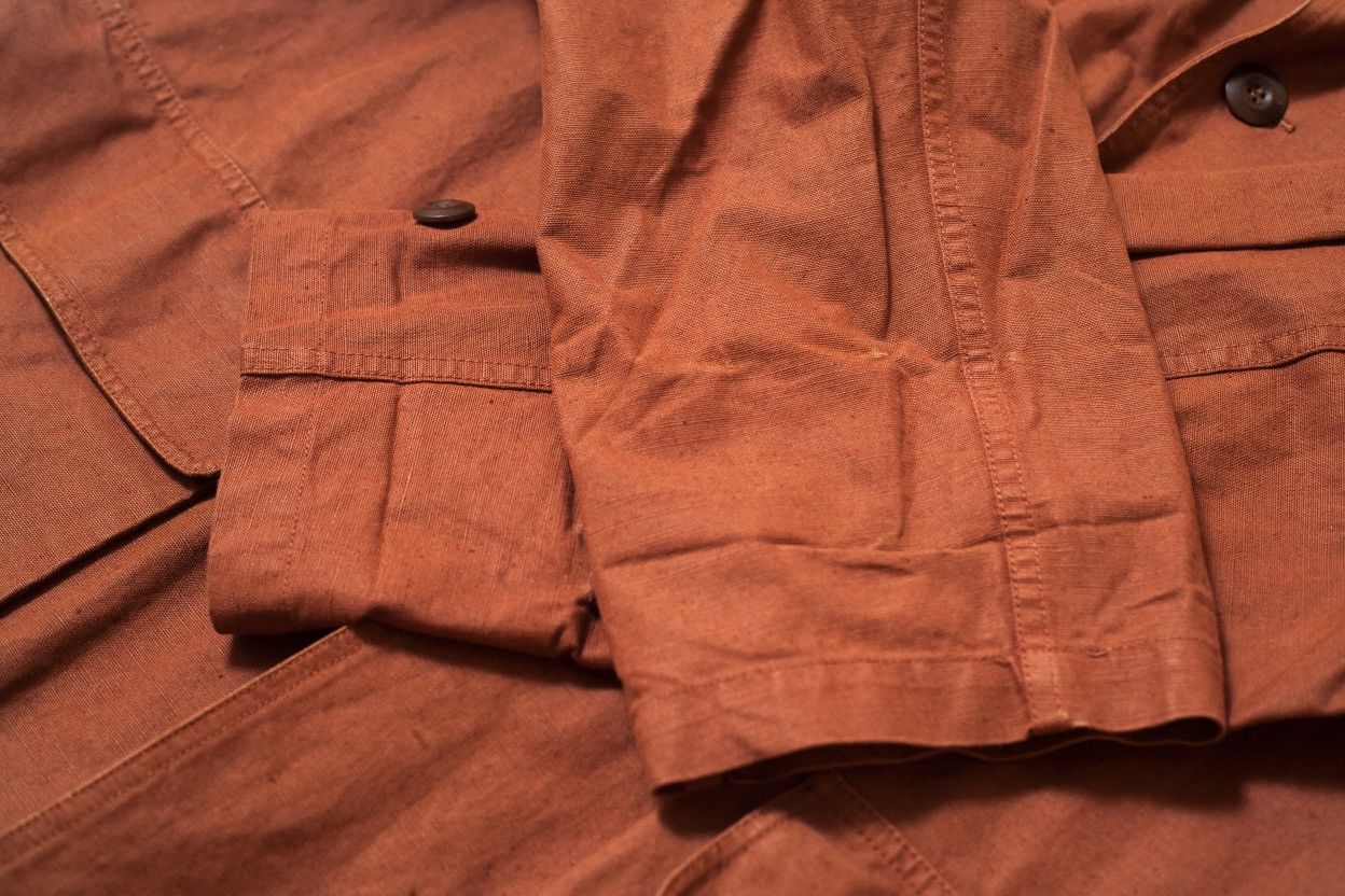 Boneville Boneville Vintage 80s Rare Linen Cotton Jacket Size US M / EU 48-50 / 2 - 6 Thumbnail