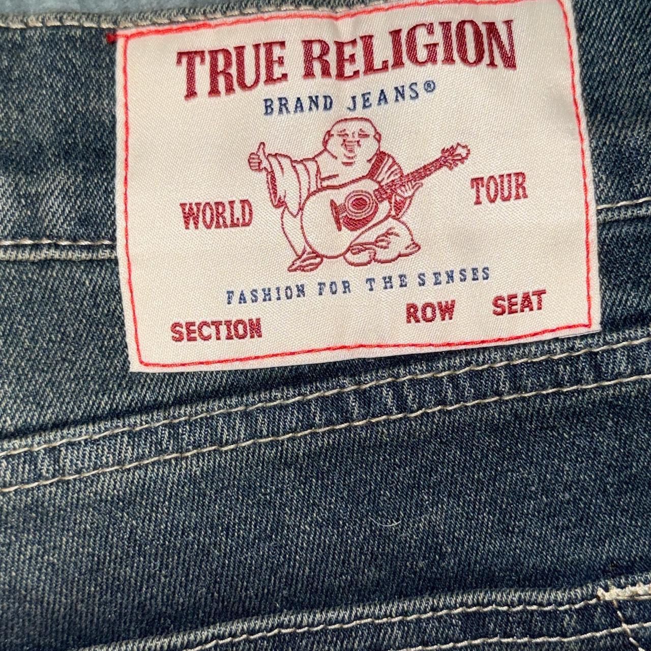 True Religion Geno Relaxed Slim Jeans Size US 33 - 6 Thumbnail