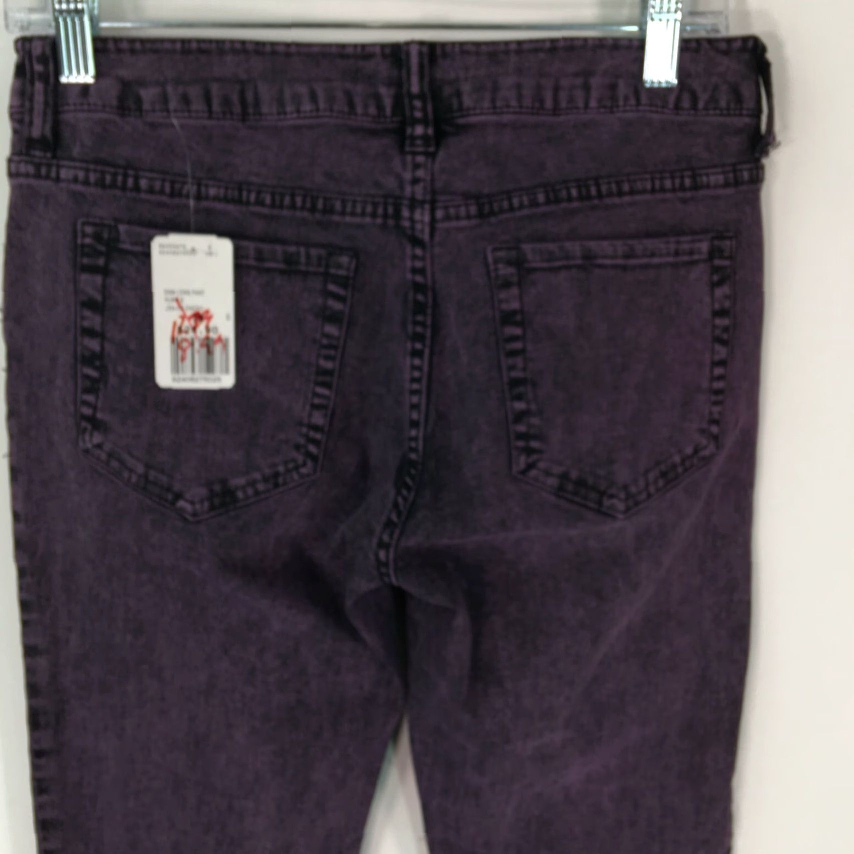Vintage Heritage 1981 Womens Skinny Jeans Size 28 Purple Denim Casual Regular Size 28" / US 6 / IT 42 - 7 Thumbnail