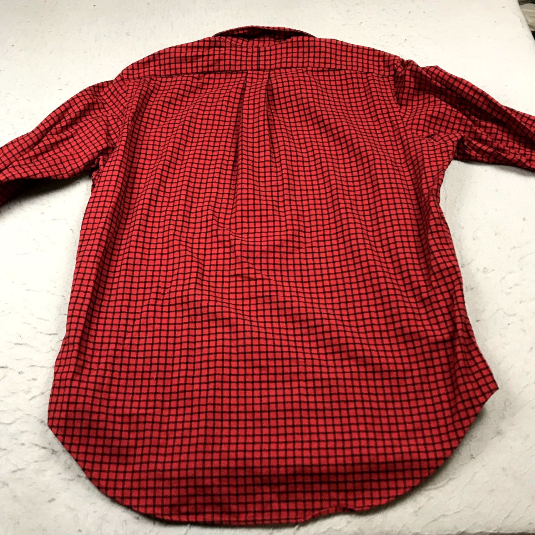 Polo Ralph Lauren VINTAGE Polo Ralph Lauren Shirt Mens L Red Buffalo Check Flannel 90s Casual Workwear Button-Up Size US L / EU 52-54 / 3 - 5 Thumbnail