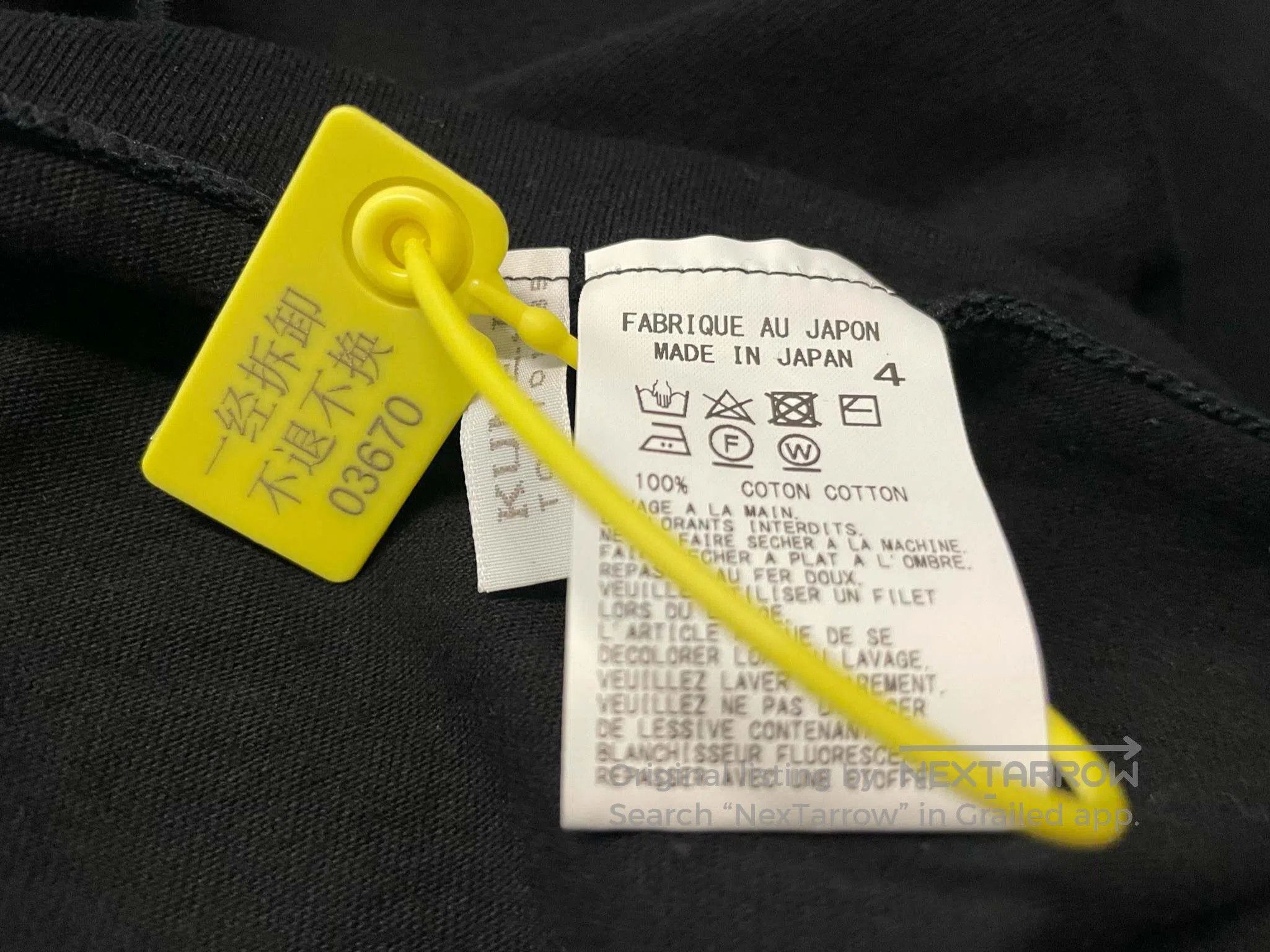 Other YOHJI YAMAMOTO Slogan Small Collar Long Sleeve Size US XL / EU 56 / 4 - 6 Thumbnail