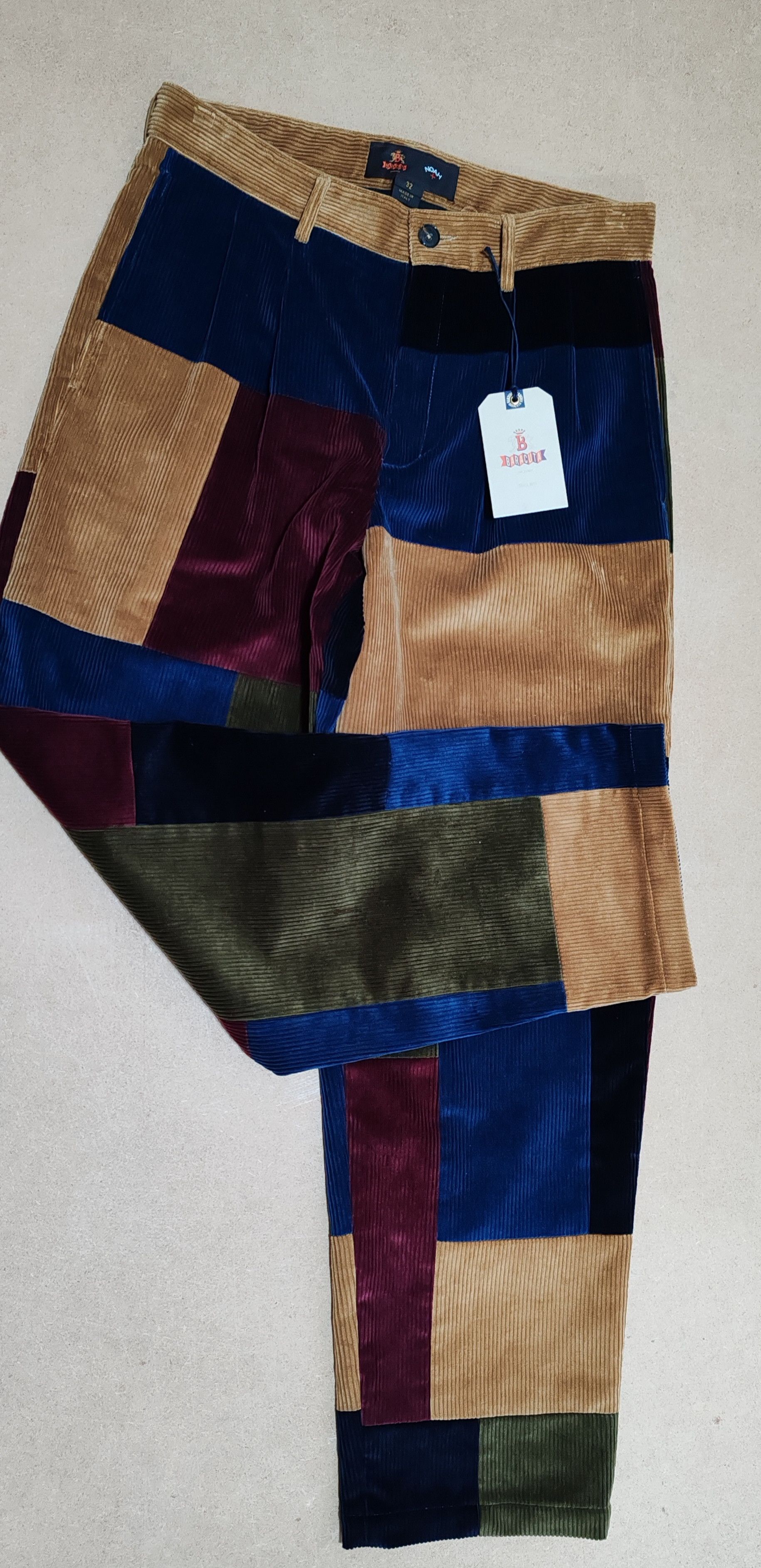 Baracuta Noah X Baracuta Double-Pleat Patchwork Corduroy Tg:32 Size US 32 / EU 48 - 7 Thumbnail