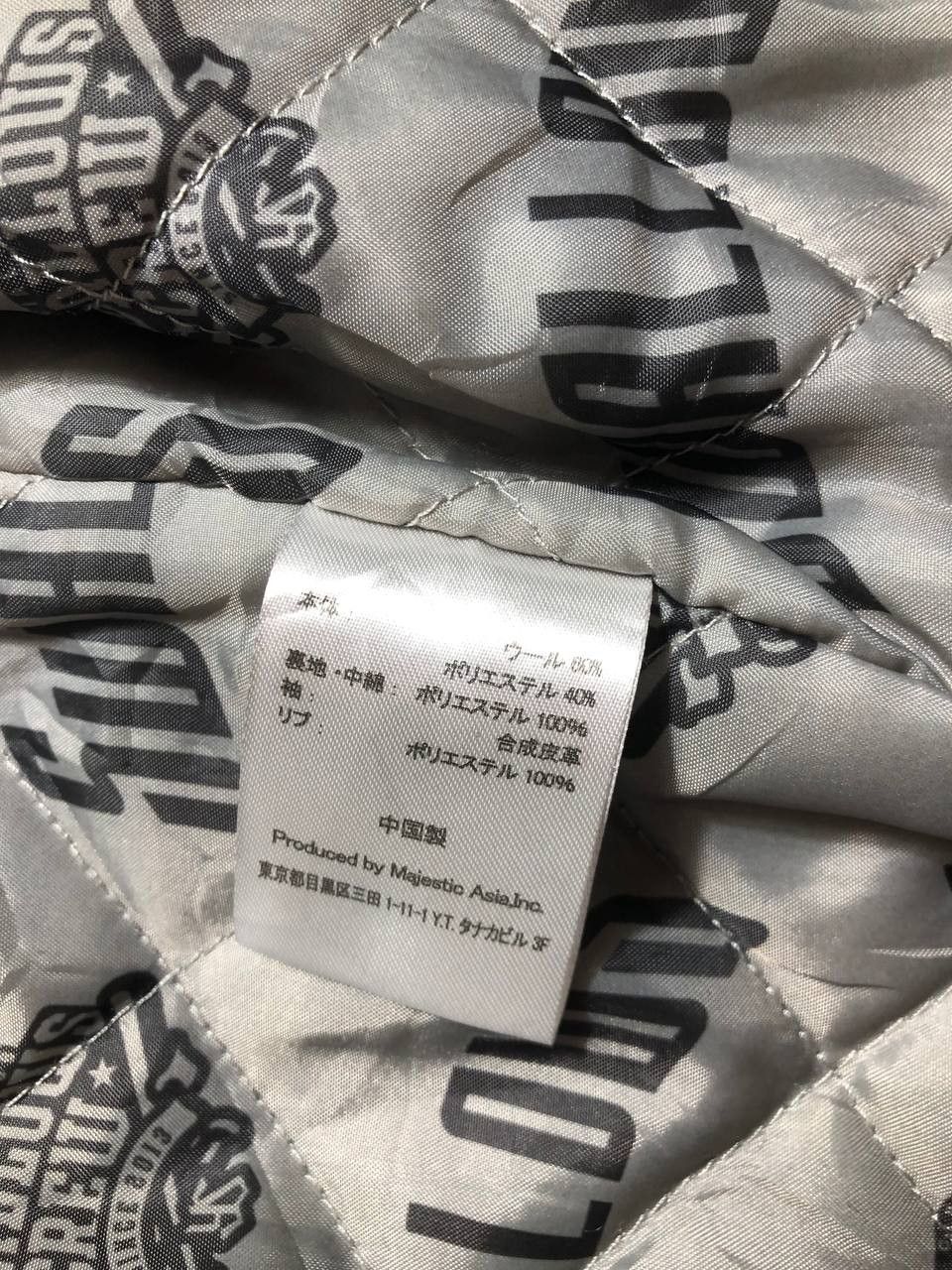 MLB × Majestic × Vintage NEW YORK YANKEES MAJESTIC SATIN BOMBER JACKET NAVY BLUE Size US M / EU 48-50 / 2 - 4 Thumbnail