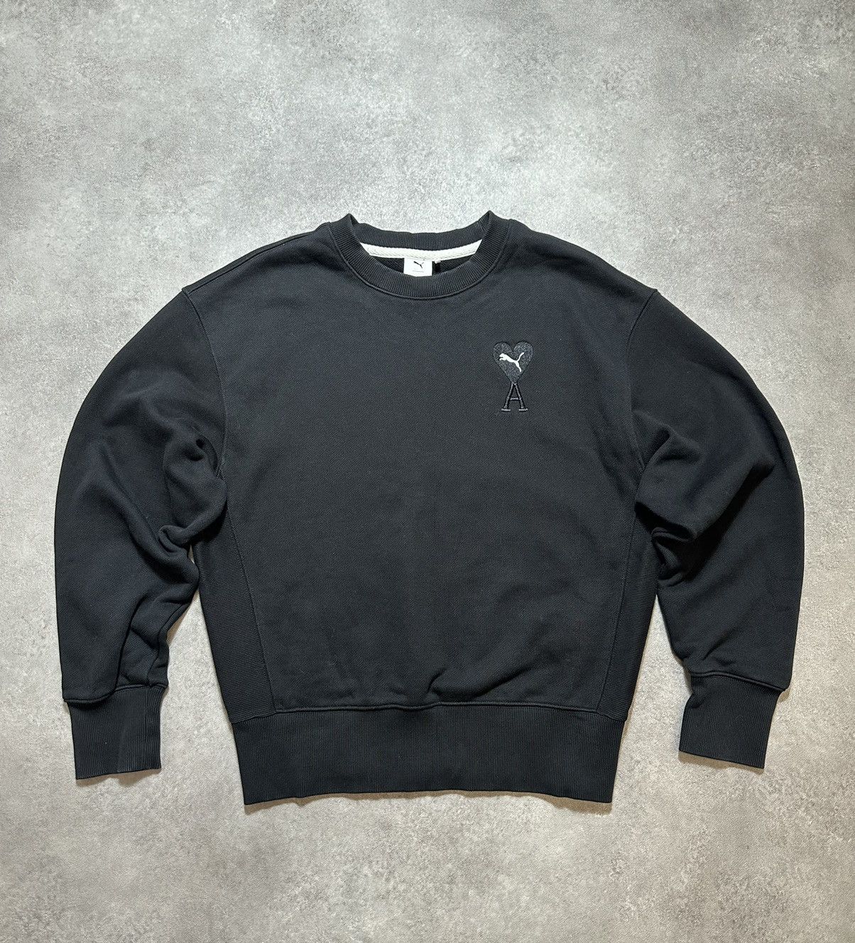 ★送料・関税込★PUMA×AMI★Crewneck Sweatshirt★クルーネック AMI × Puma Mens Crewneck Sweatshirt Ami x Puma | Grailed
