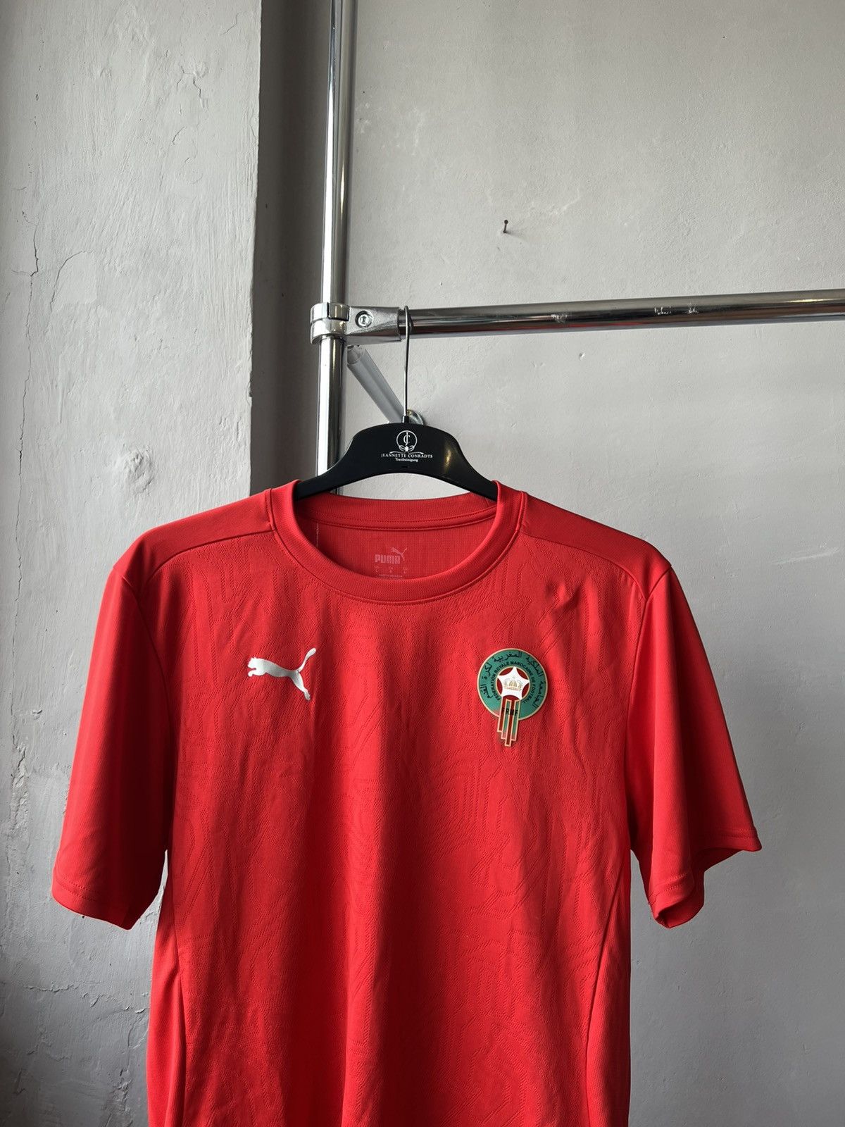 Puma 2025/26 MOROCCO TEAM TRAINING SOCCER JERSEY FOOTBALL SHIRT L Size US L / EU 52-54 / 3 - 5 Thumbnail