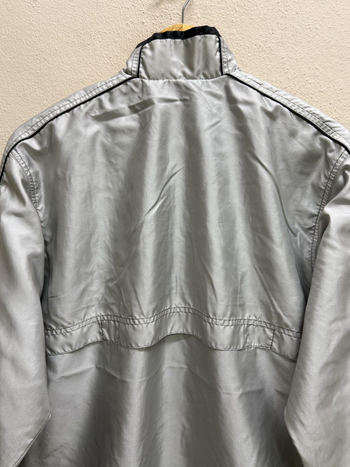 Ellesse Vintage Ellesse Ladies SmallLogo Double Breasted Windbreaker Size L / US 10 / IT 46 - 21 Thumbnail