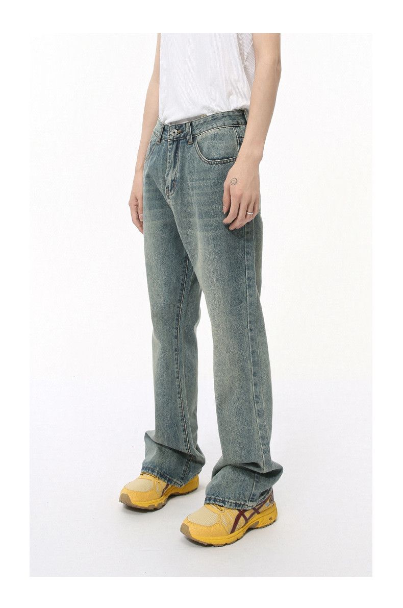 Japanese Brand × Jean Vintage distressed washed versatile casual flared jeans Size US 32 / EU 48 - 3 Thumbnail