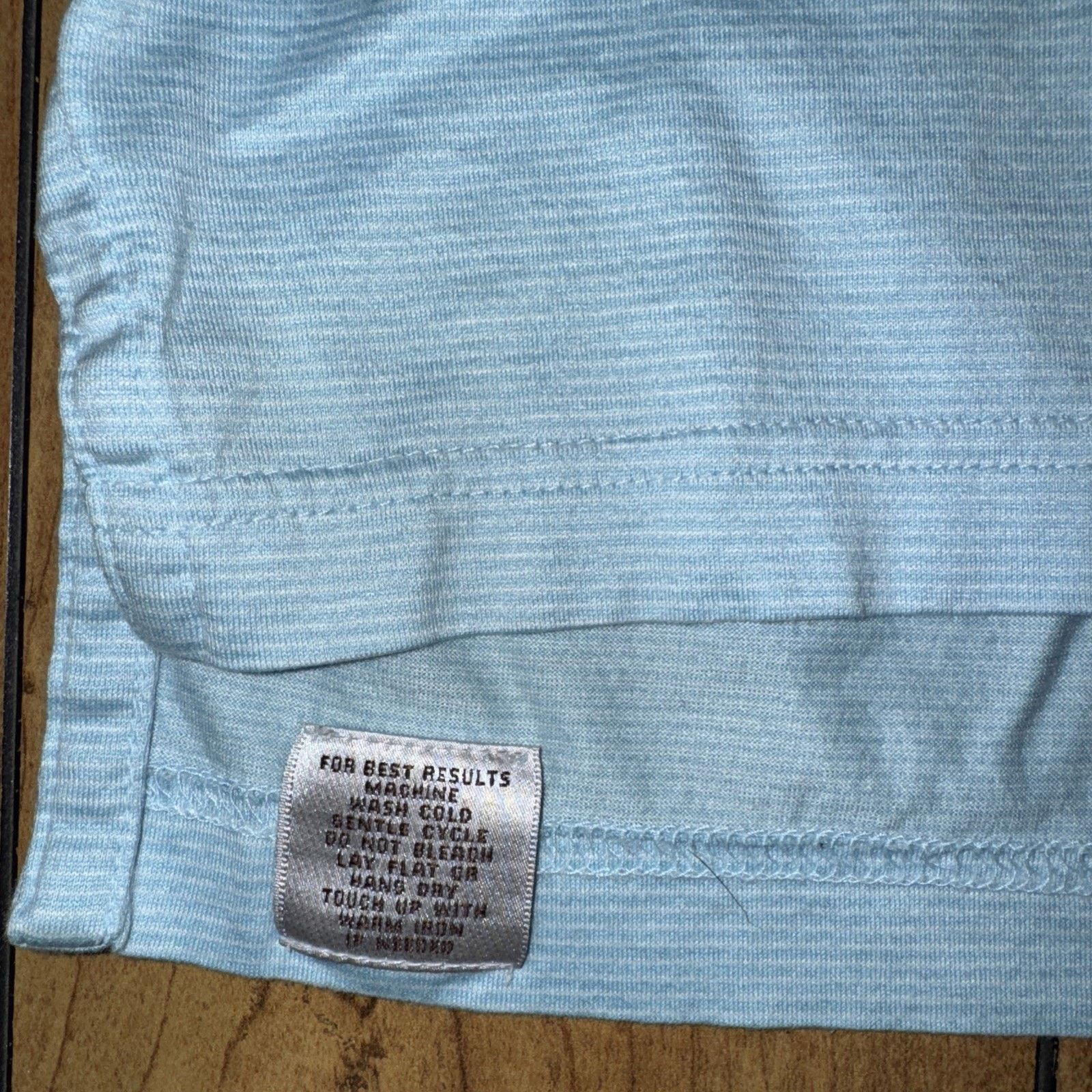 Peter Millar Peter Millar Golf Polo Shirt Blue Striped Medium 22x26 Size US M / EU 48-50 / 2 - 2 Thumbnail