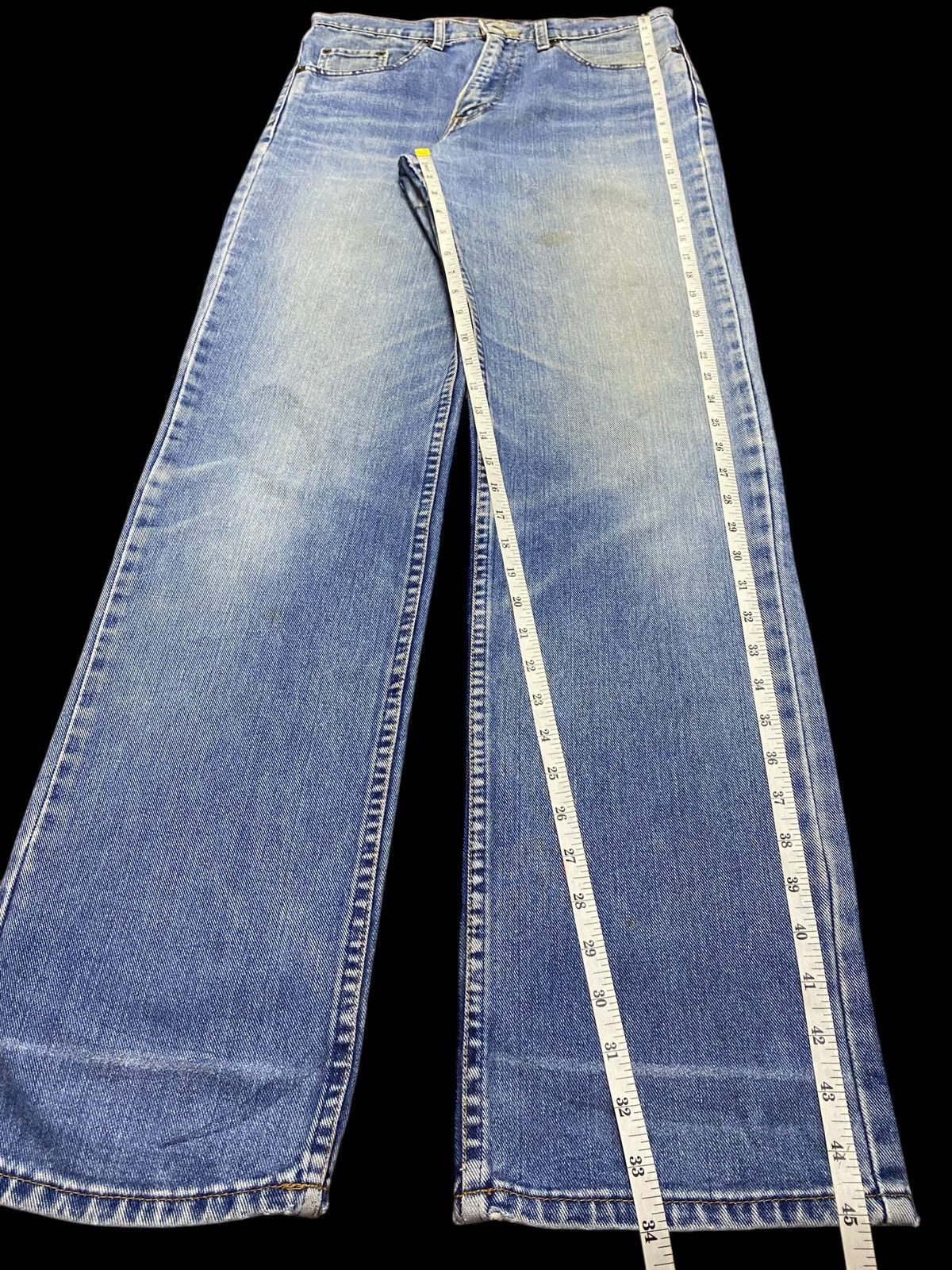 Other 90’s Levis 511 Japan Mud Wash Distressed Loose Jeans Size US 31 - 16 Thumbnail