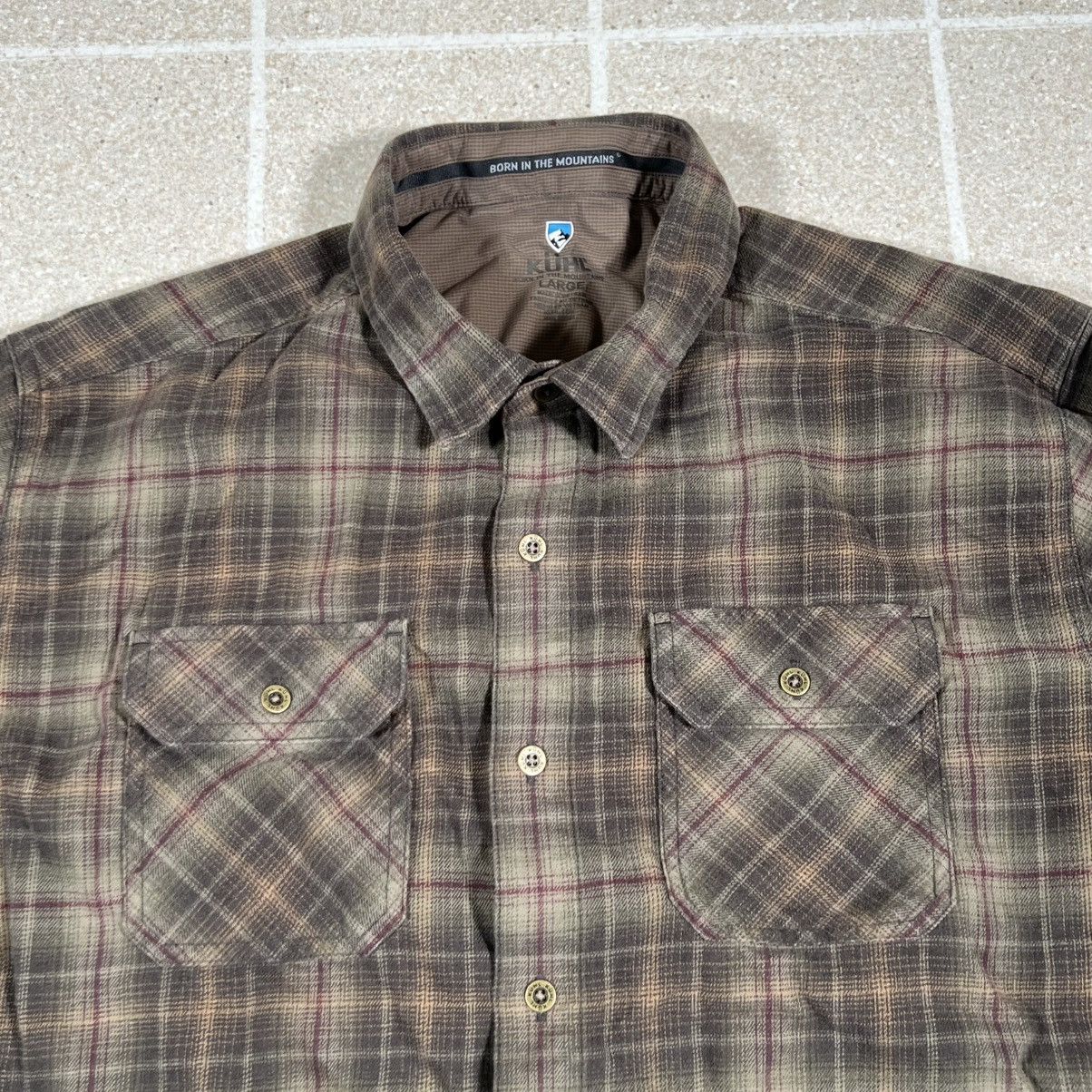 Kuhl Kuhl Shirt Sz L Plaid Button Long Sleeve Dillinger Flannel Size US L / EU 52-54 / 3 - 2 Thumbnail