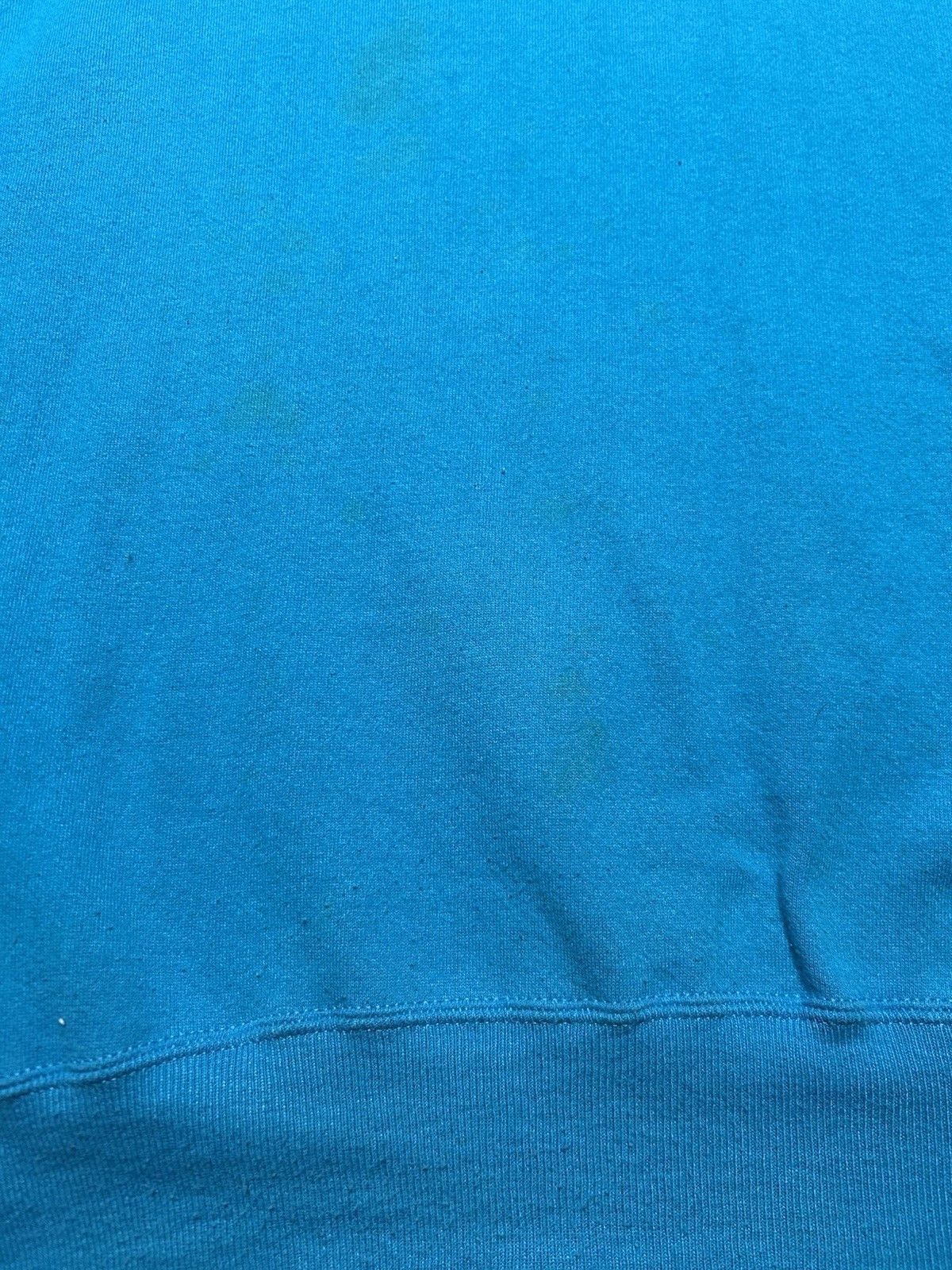 Vintage Vintage 90s sweatshirt russell athletic blank teal USA large Size US L / EU 52-54 / 3 - 3 Thumbnail