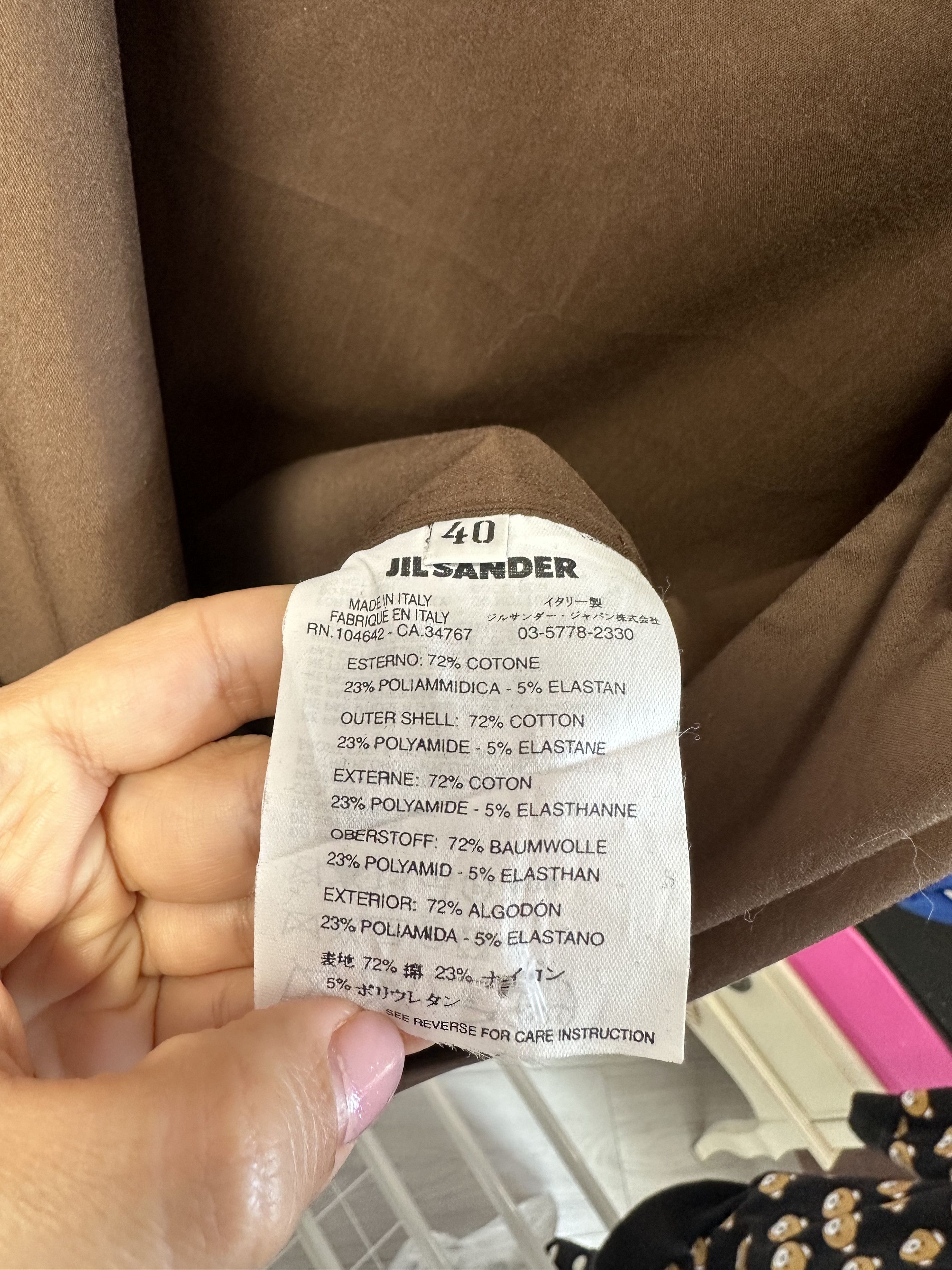 Designer × Jil Sander Jil Sander skirt cotton Size 27" / US 4 / IT 40 - 5 Thumbnail