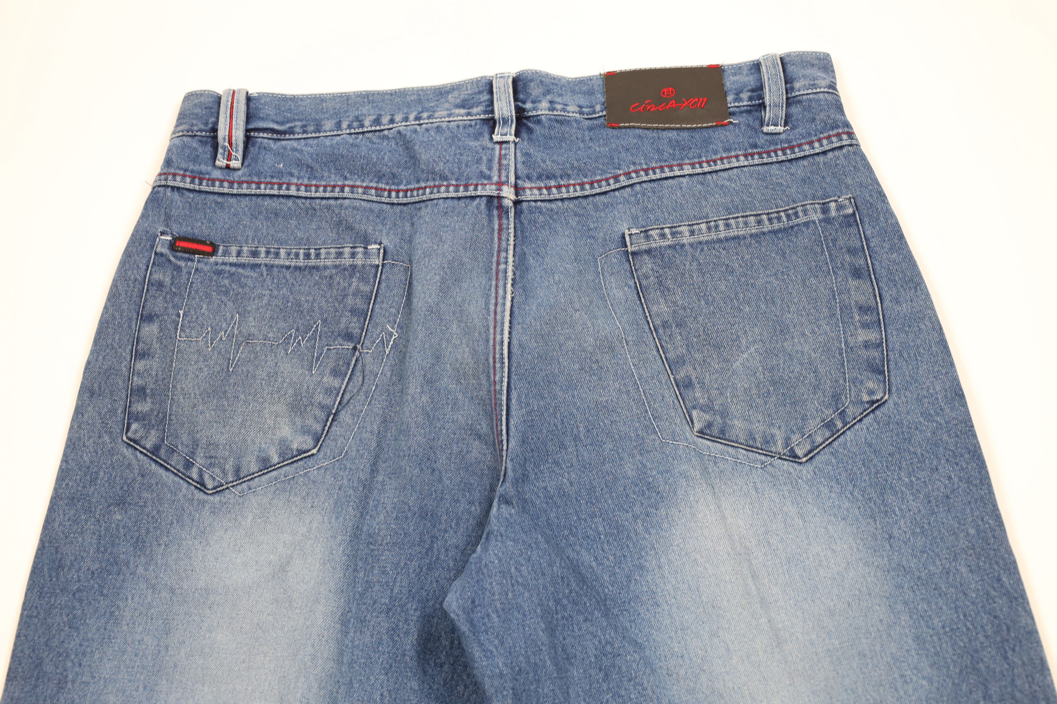 Fubu Vintage 90s Y2K FUBU Baggy Wide Leg Denim Jeans Cotton Size US 36 / EU 52 - 12 Thumbnail