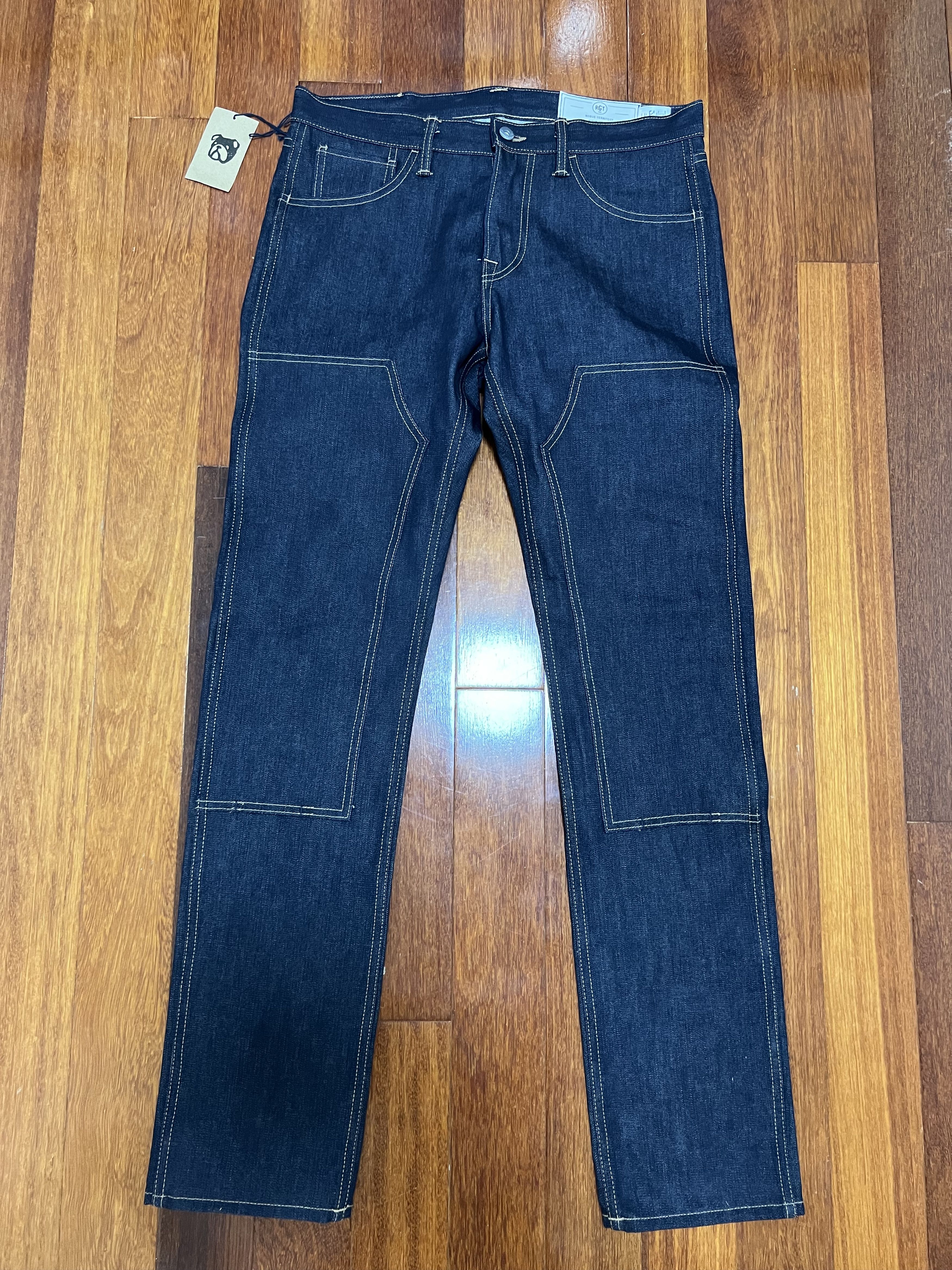 Rogue Territory 💚 Rogue Territory Double Knee Stanton 12.5oz Denim NEW Size US 32 / EU 48 - 7 Thumbnail