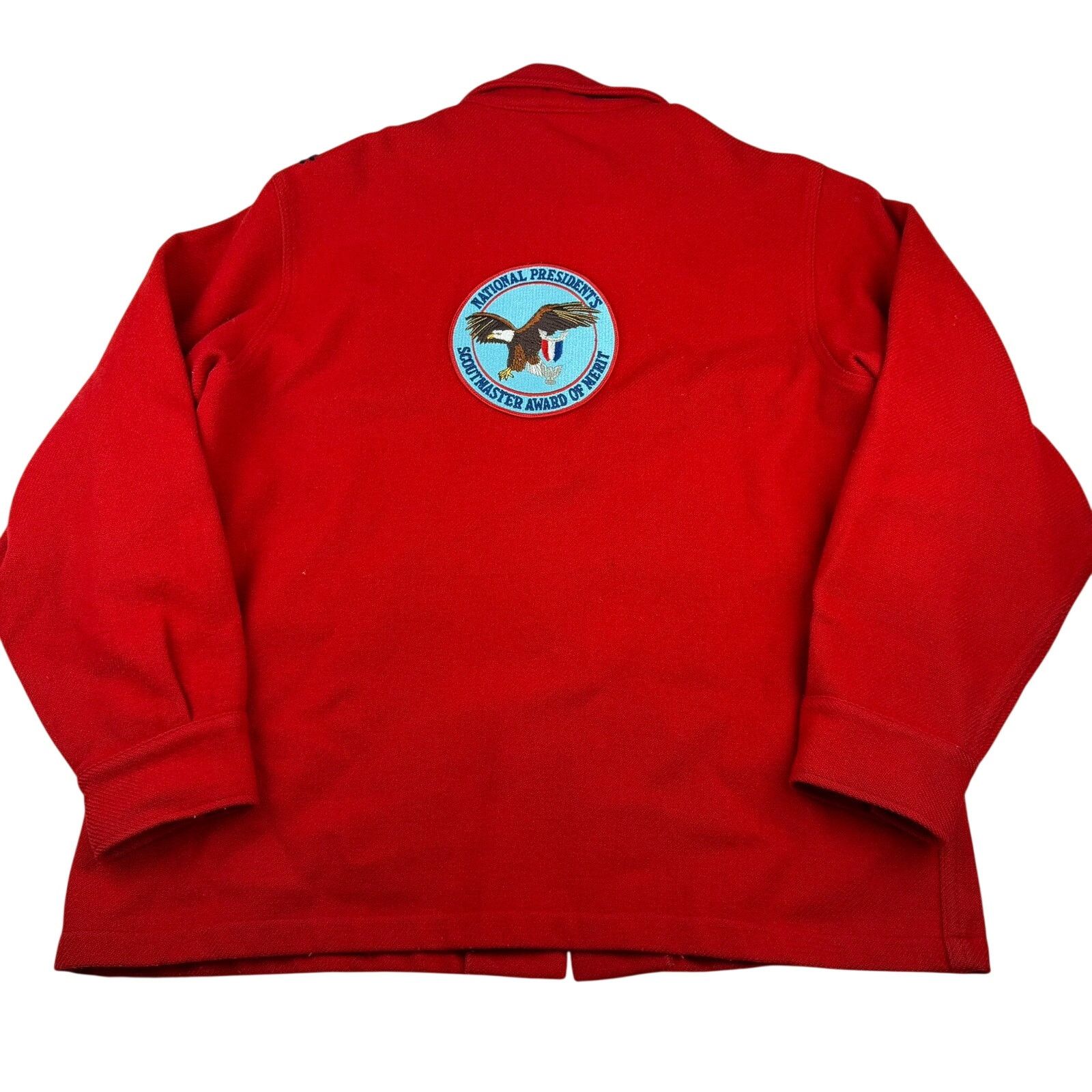 Other Vintage BSA Boy Scouts Red Wool Jacket Size 46 Size US XL / EU 56 / 4 - 2 Thumbnail