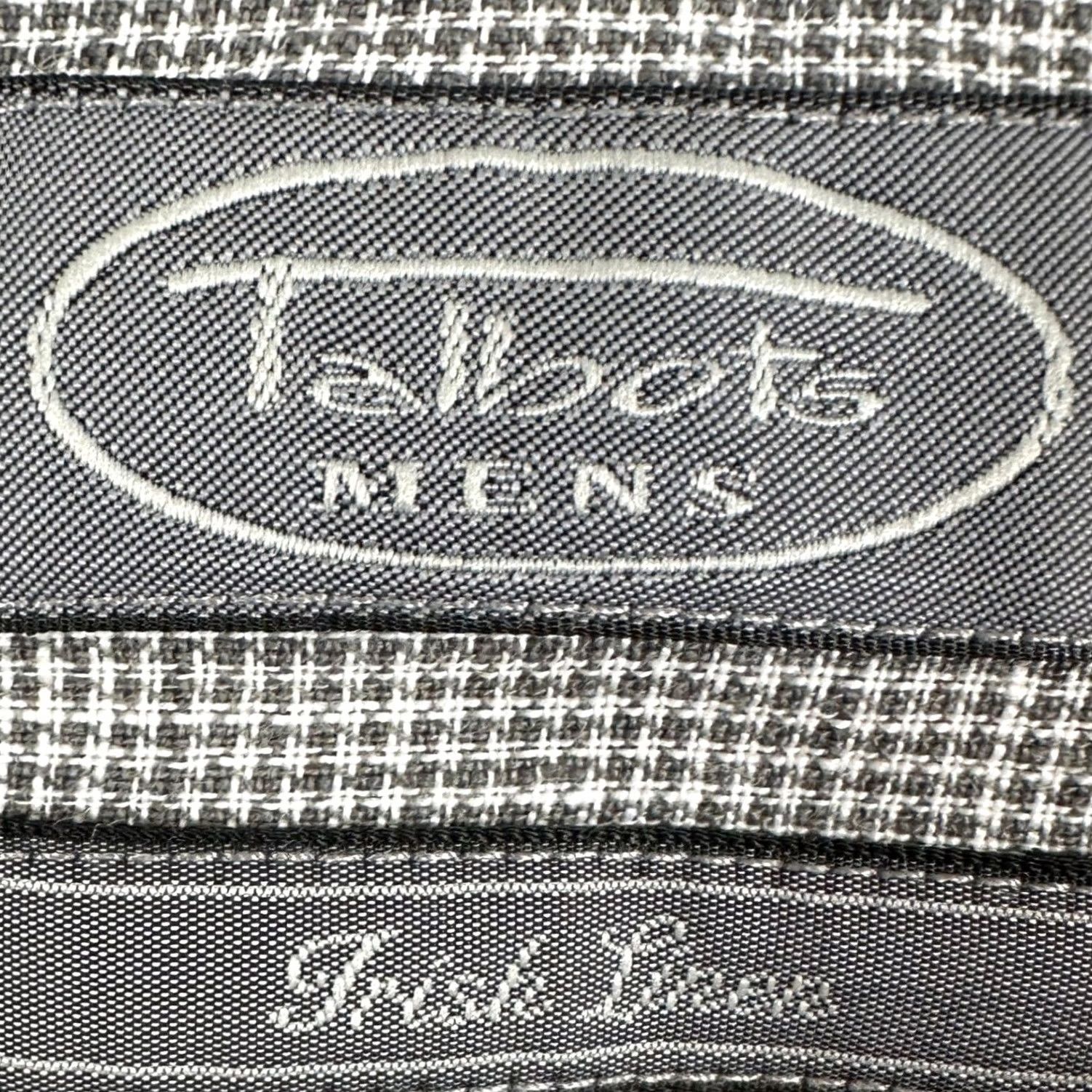 Talbots Talbots 100% Linen Shirt Button Up Mens Medium White Gray Houndstooth Button Up Shirt Mens Medium White Size US M / EU 48-50 / 2 - 4 Thumbnail